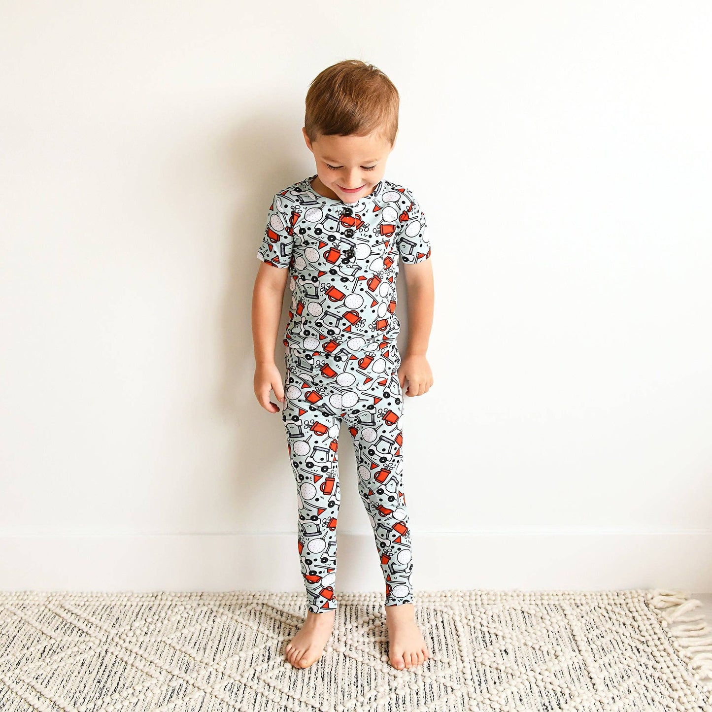 Caddie Golf Two-Piece Pajama Set
