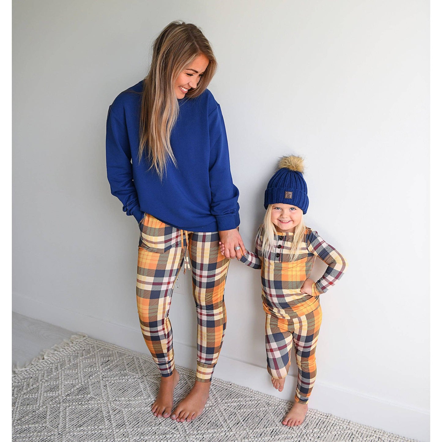 River Plaid Two-Piece Pajama Set
