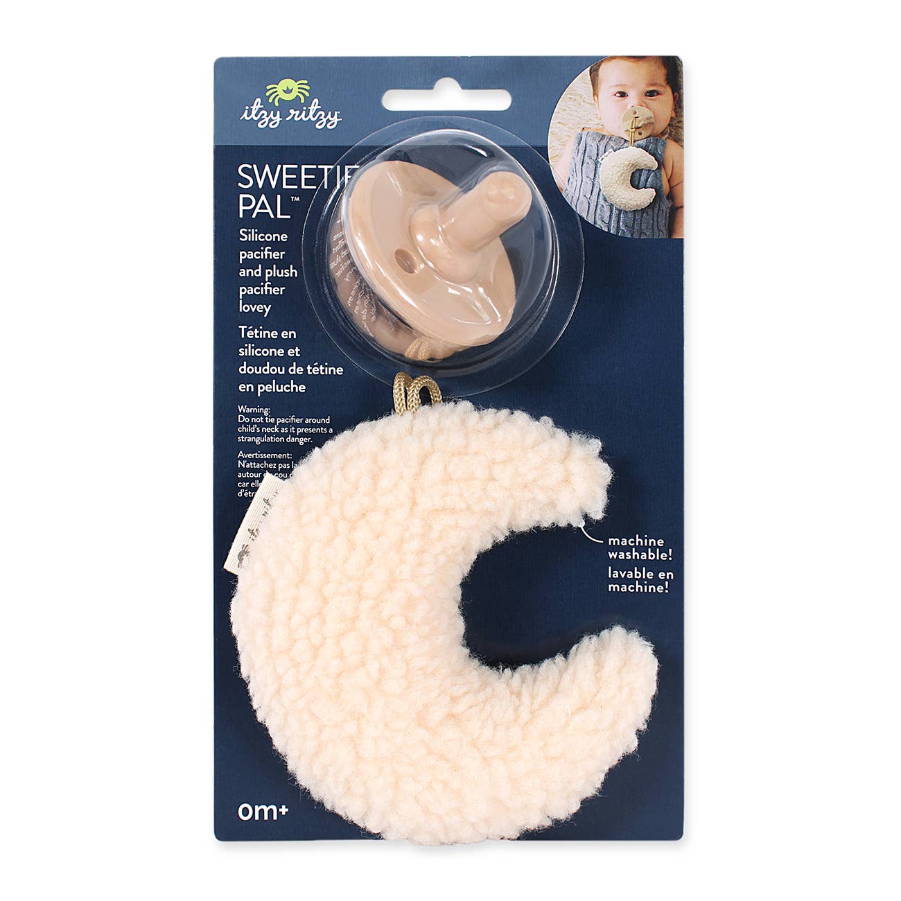Sweetie Pal™ Plush & Pacifier | Moon