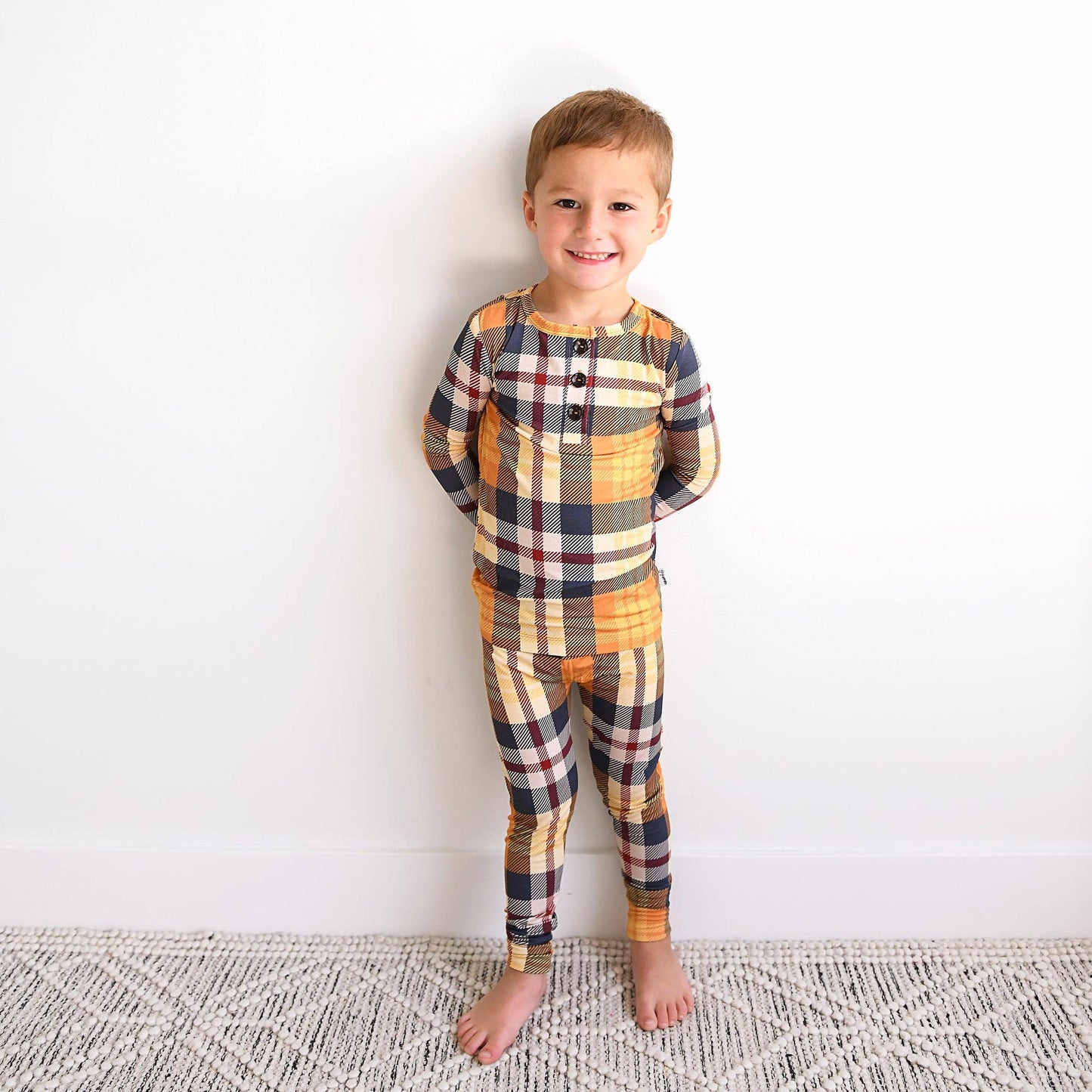 River Plaid Two-Piece Pajama Set