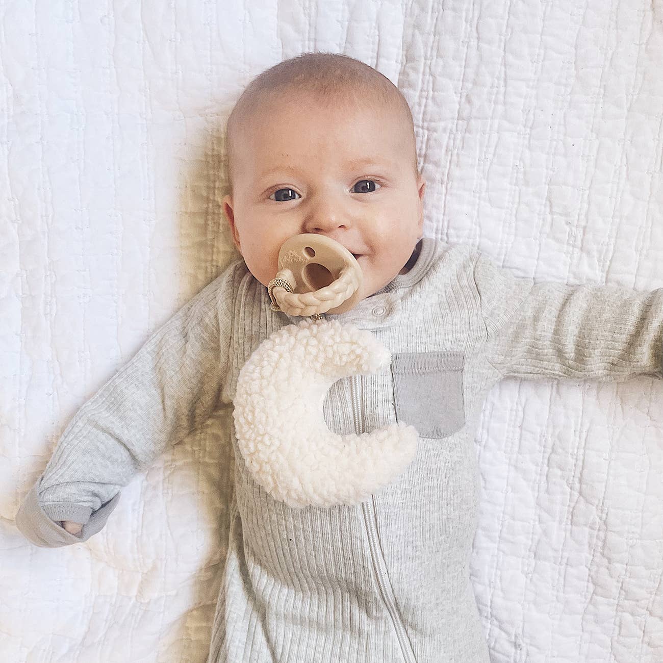 Sweetie Pal™ Plush & Pacifier | Moon