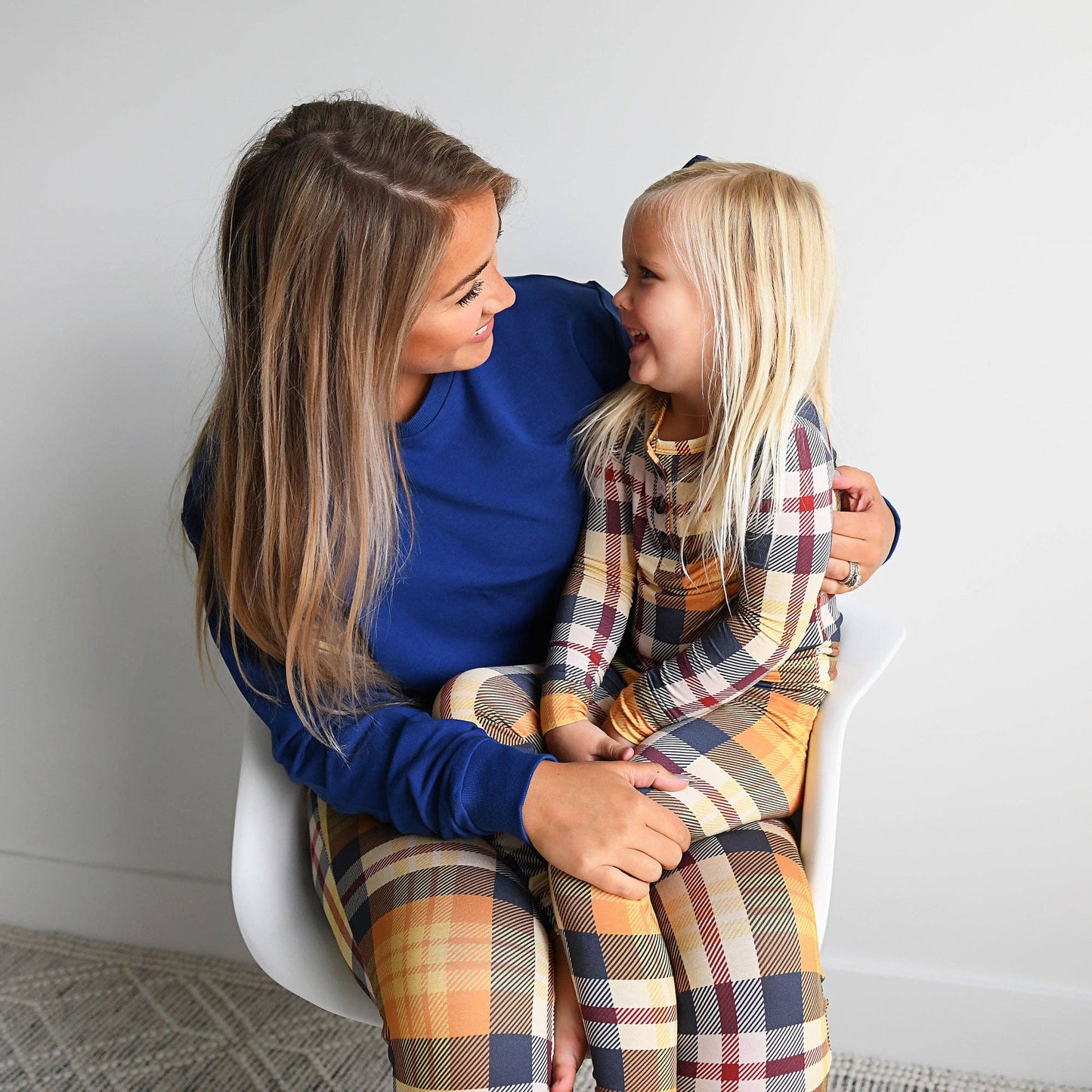 River Plaid Two-Piece Pajama Set