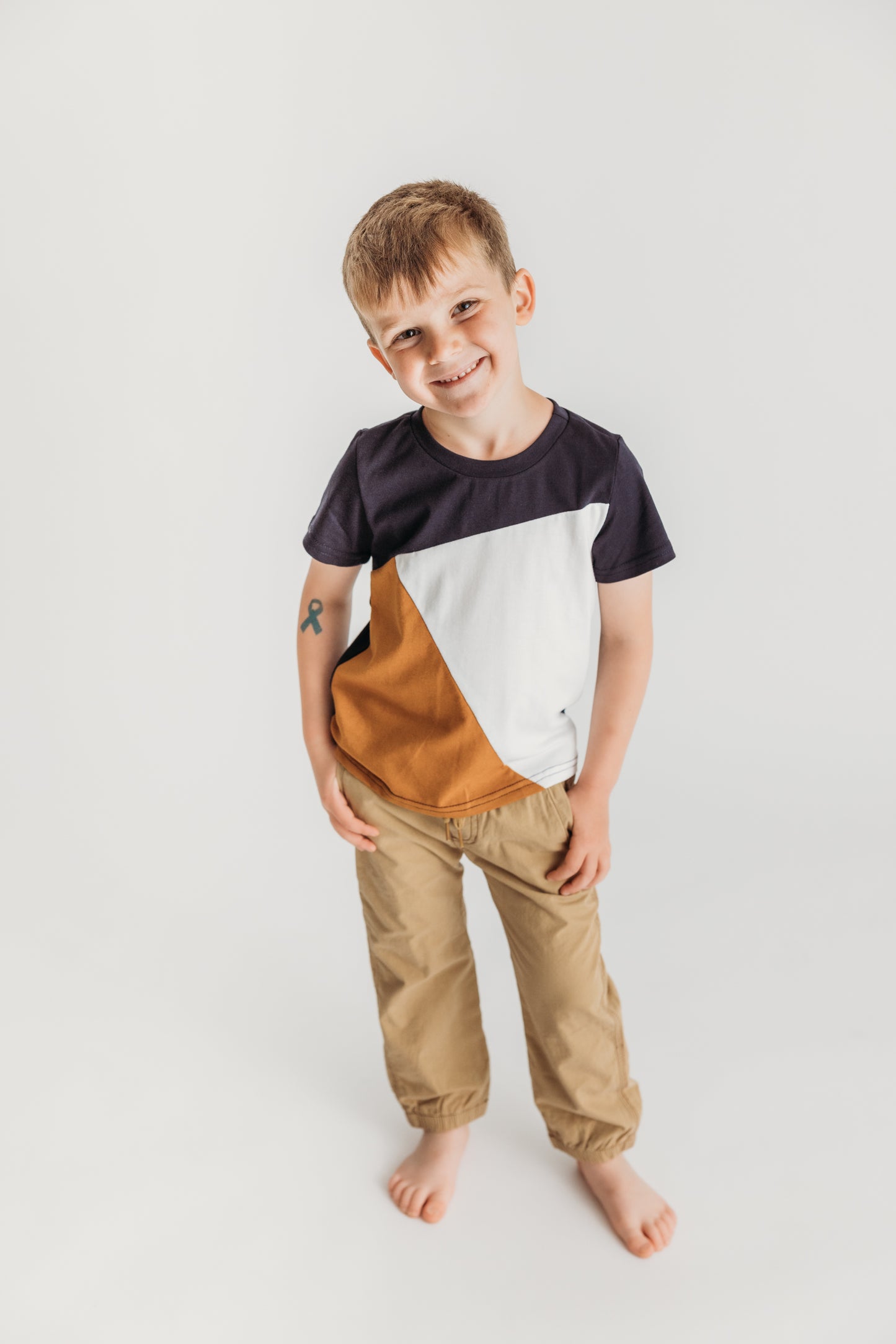 Colorblock Tee | Multi