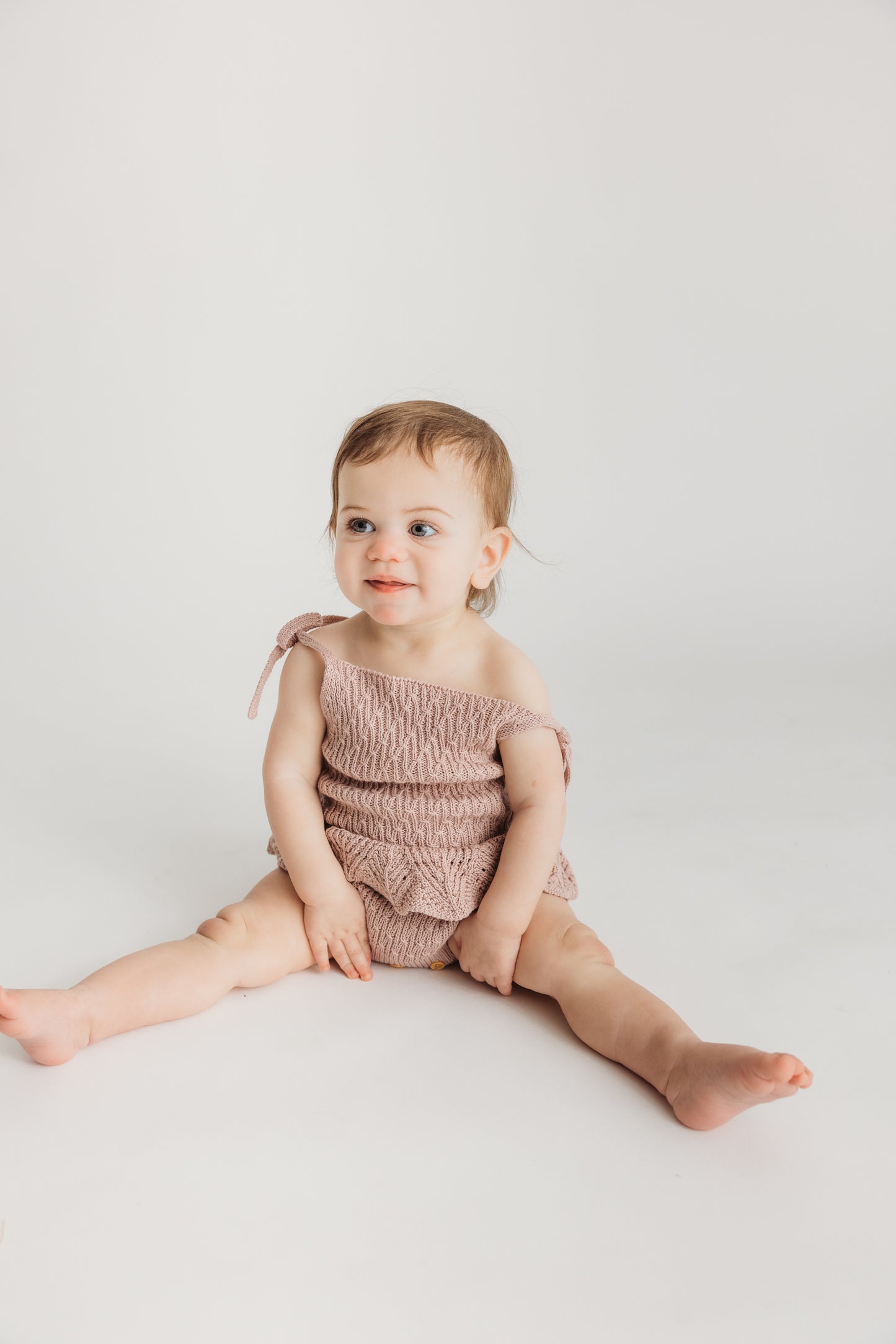 Siena Romper | Mauve Pink