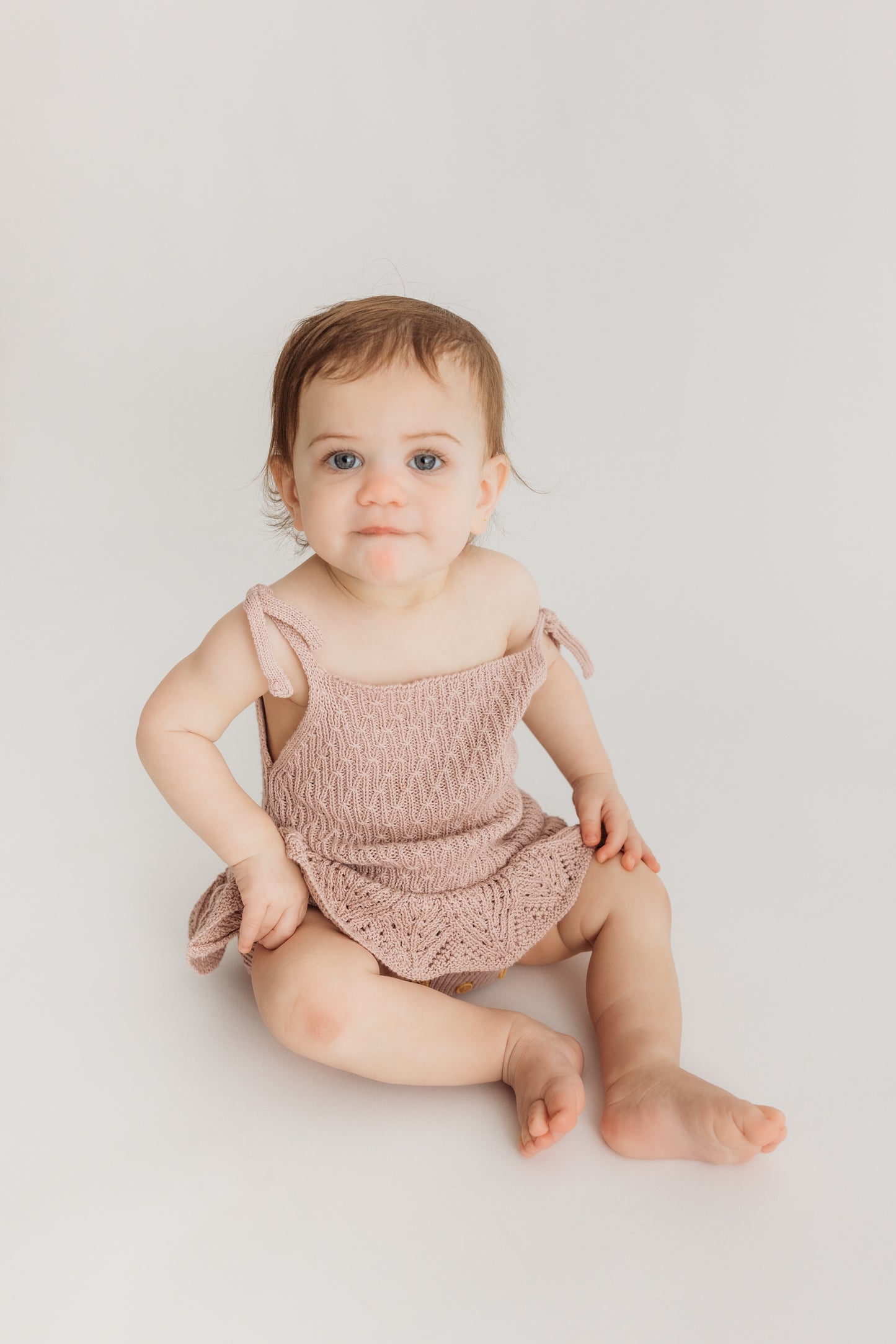 Siena Romper | Mauve Pink