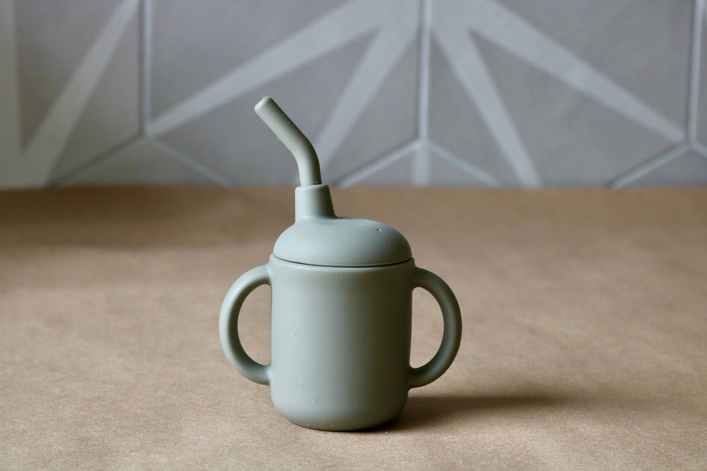 Sippy Cup with Straw | Sage