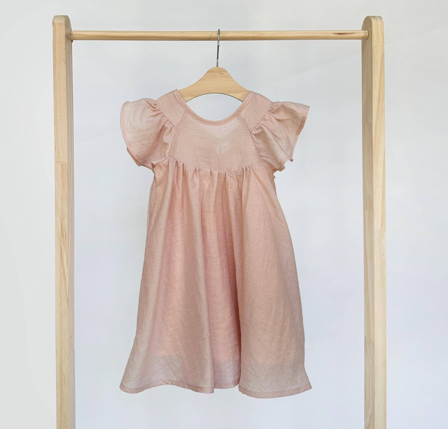 Fiona Dress with Bow | Petal Sage