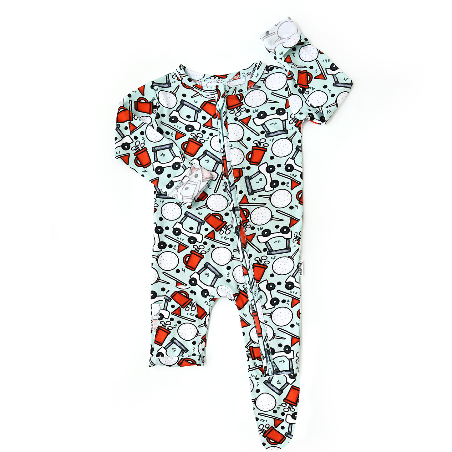 Caddie Golf Zippered Footie