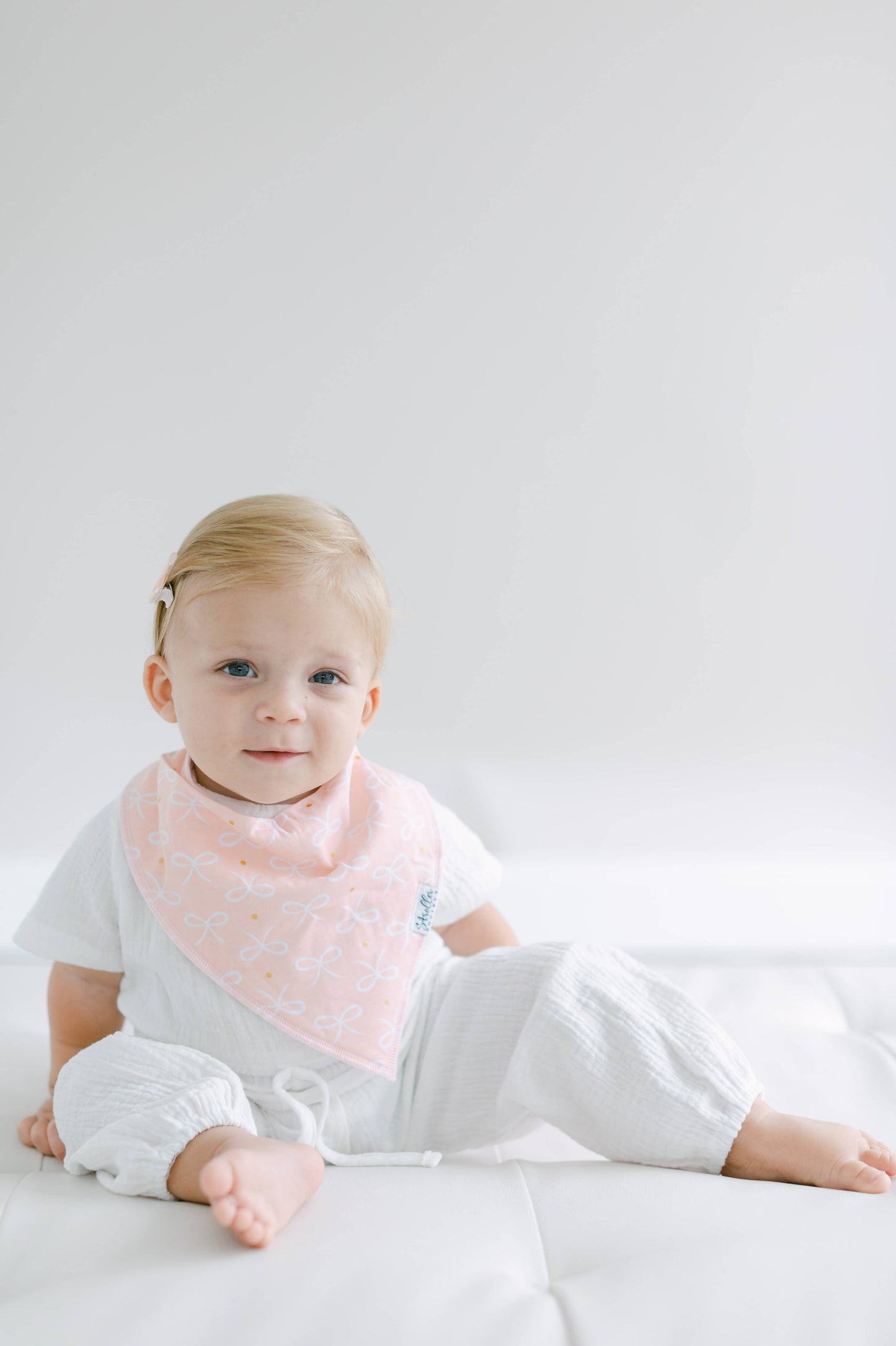Baby Girl Bandana Bib
