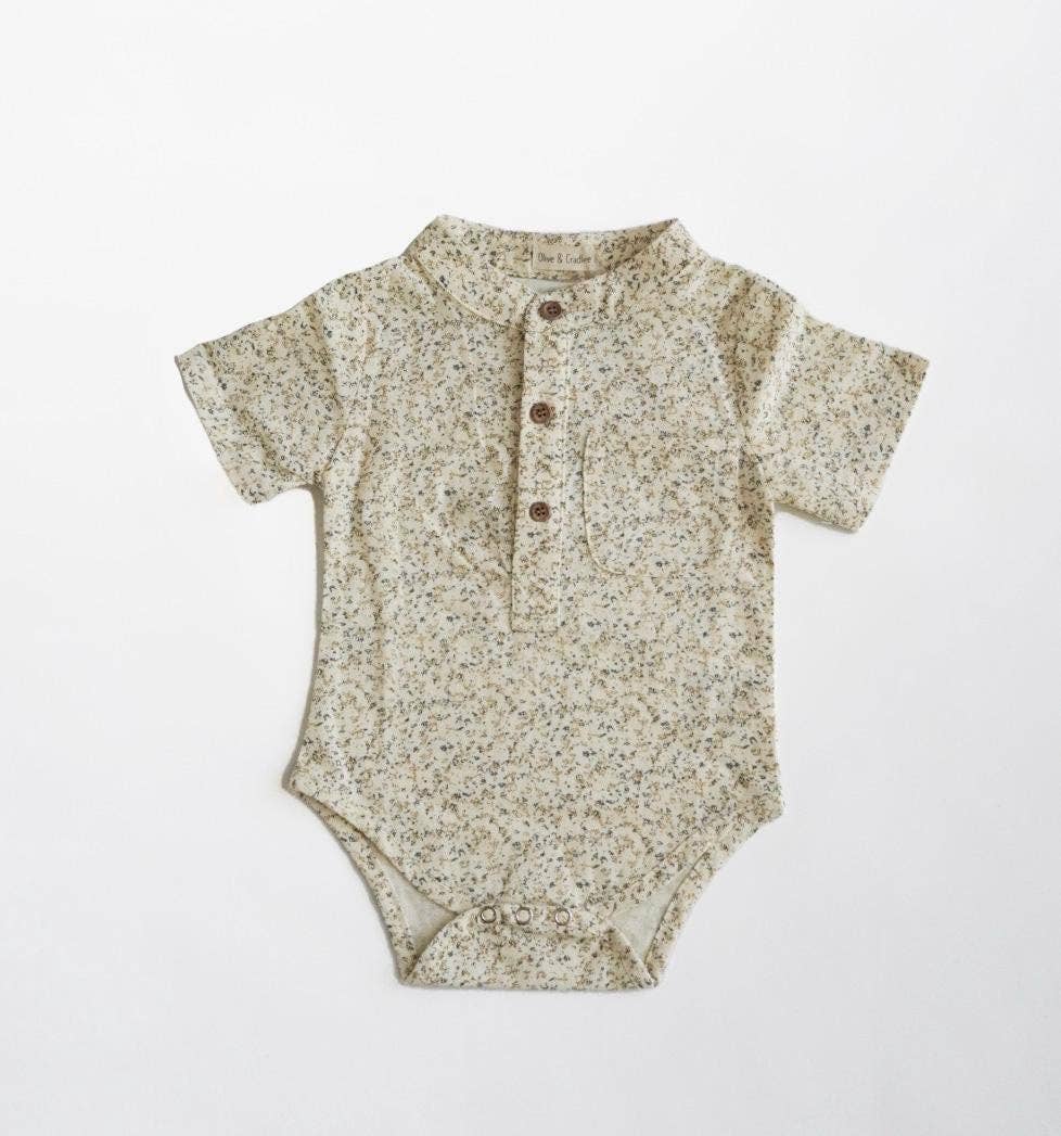 Levi Short Sleeve Button Up Polo