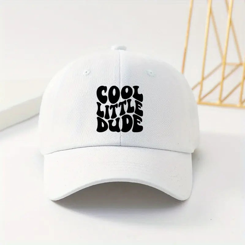 Boys 'Cool Little Dude' Baseball Cap