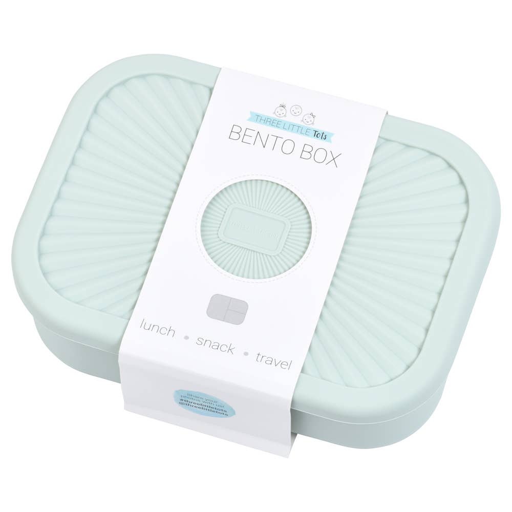 Honeydew Green Silicone Bento Lunch & Snack Box