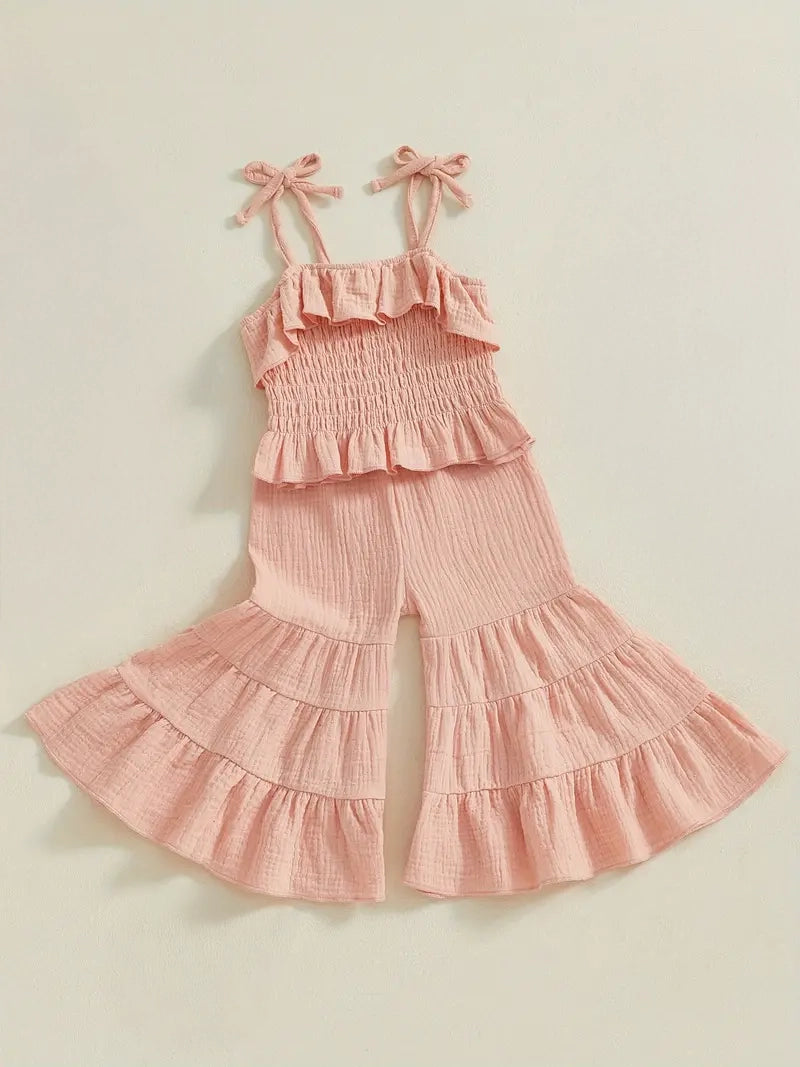 Rose Smocked 2 Piece Set