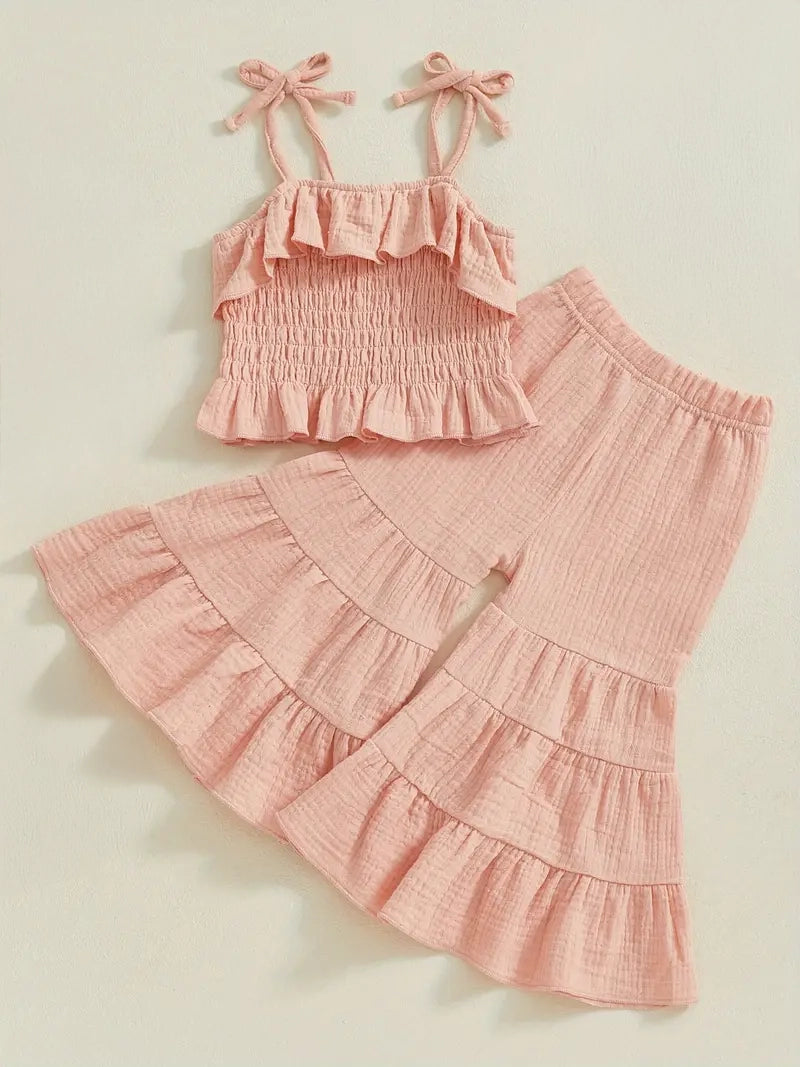 Rose Smocked 2 Piece Set