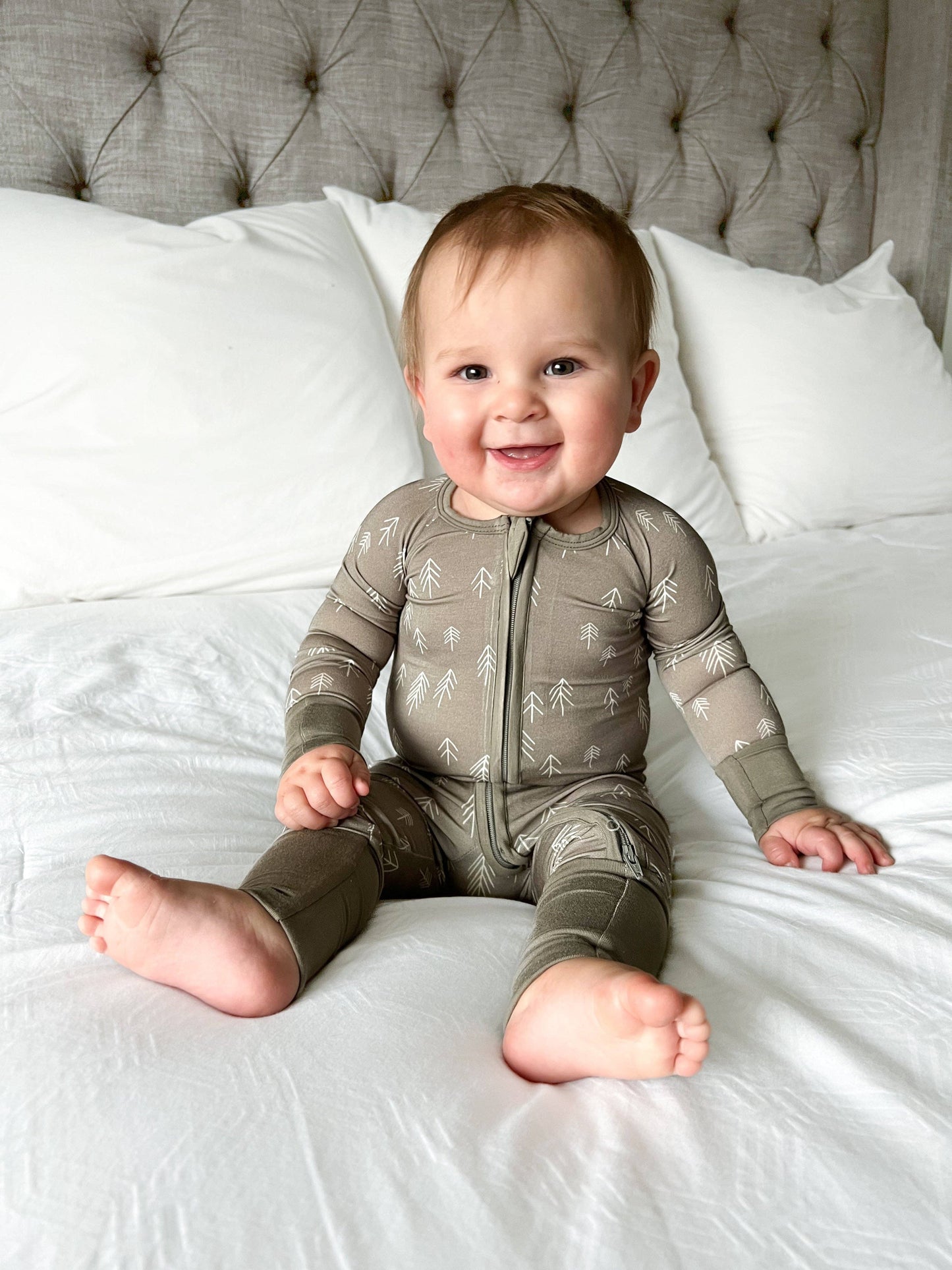 EVERGREENS | ZIP ROMPERS