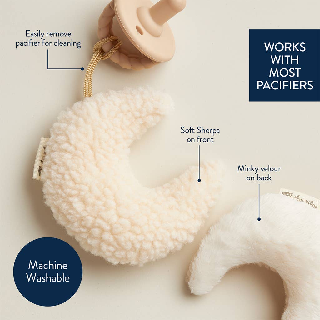 Sweetie Pal™ Plush & Pacifier | Moon