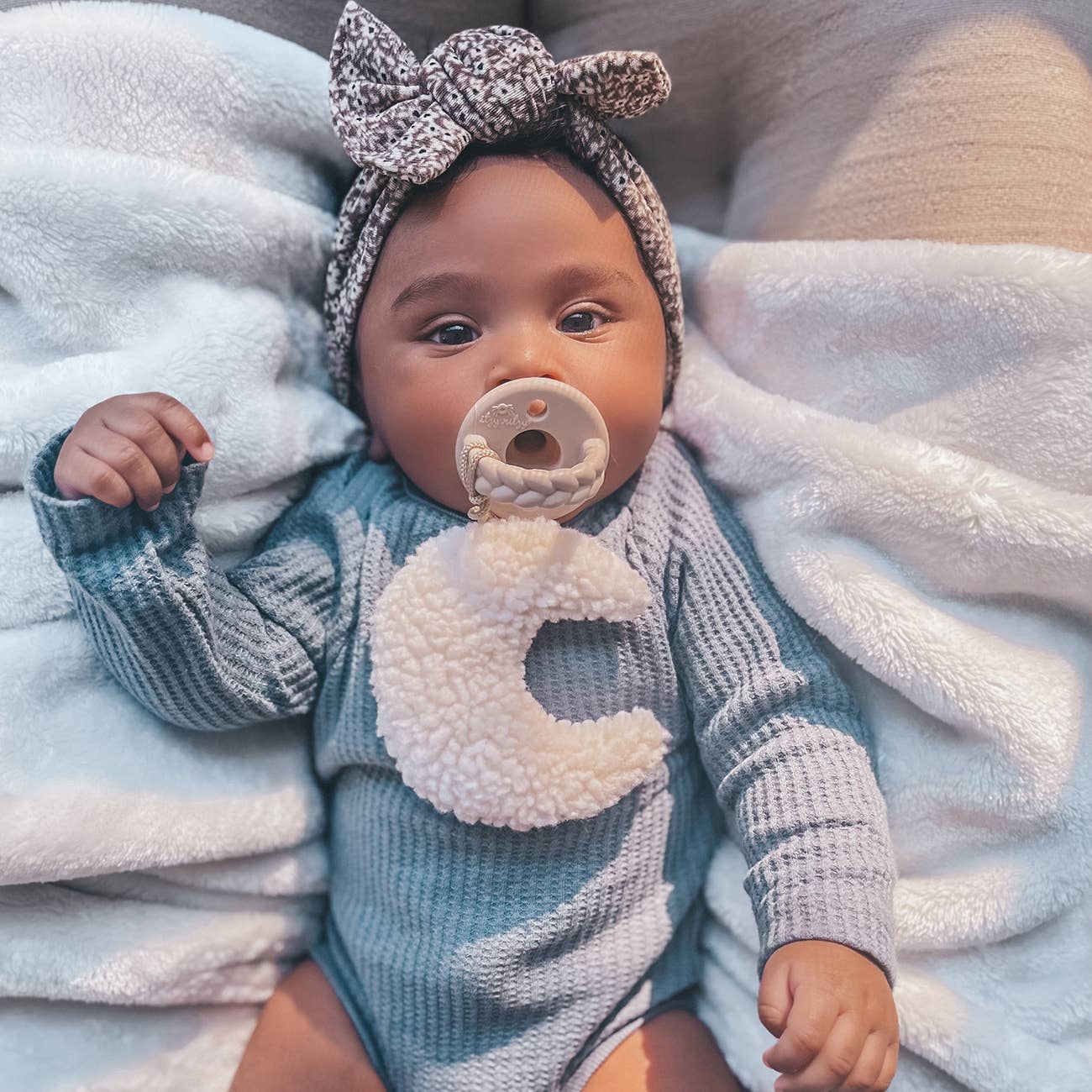 Sweetie Pal™ Plush & Pacifier | Moon