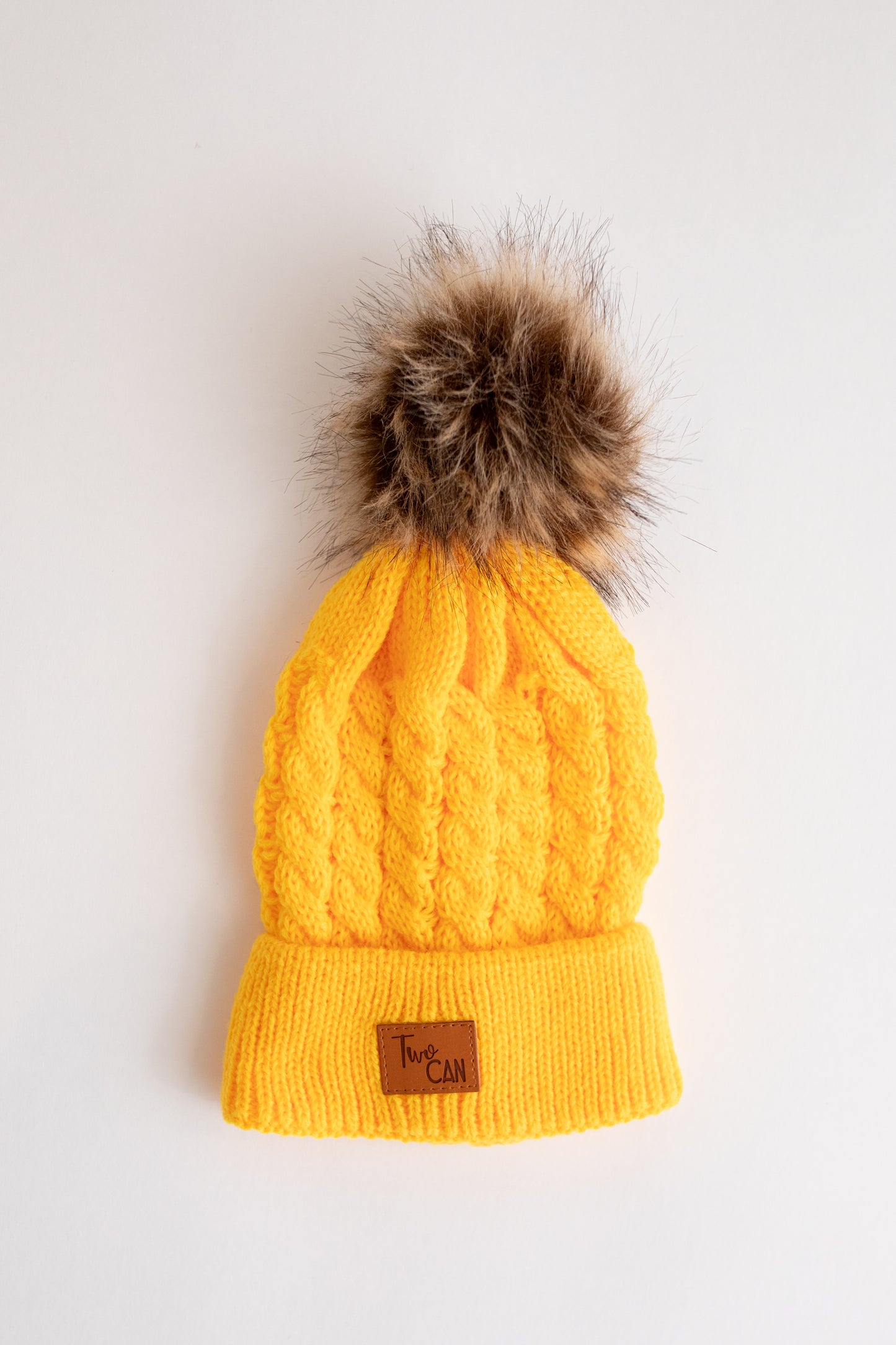 Pom Beanie | Mustard