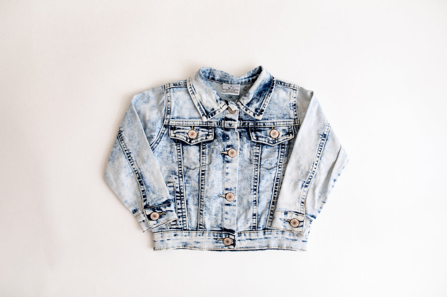 Acid Washed Denim Jacket