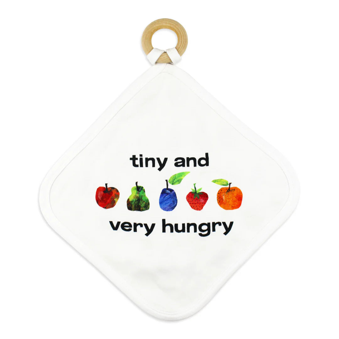Lovey with Removable Teething Ring in Fruit