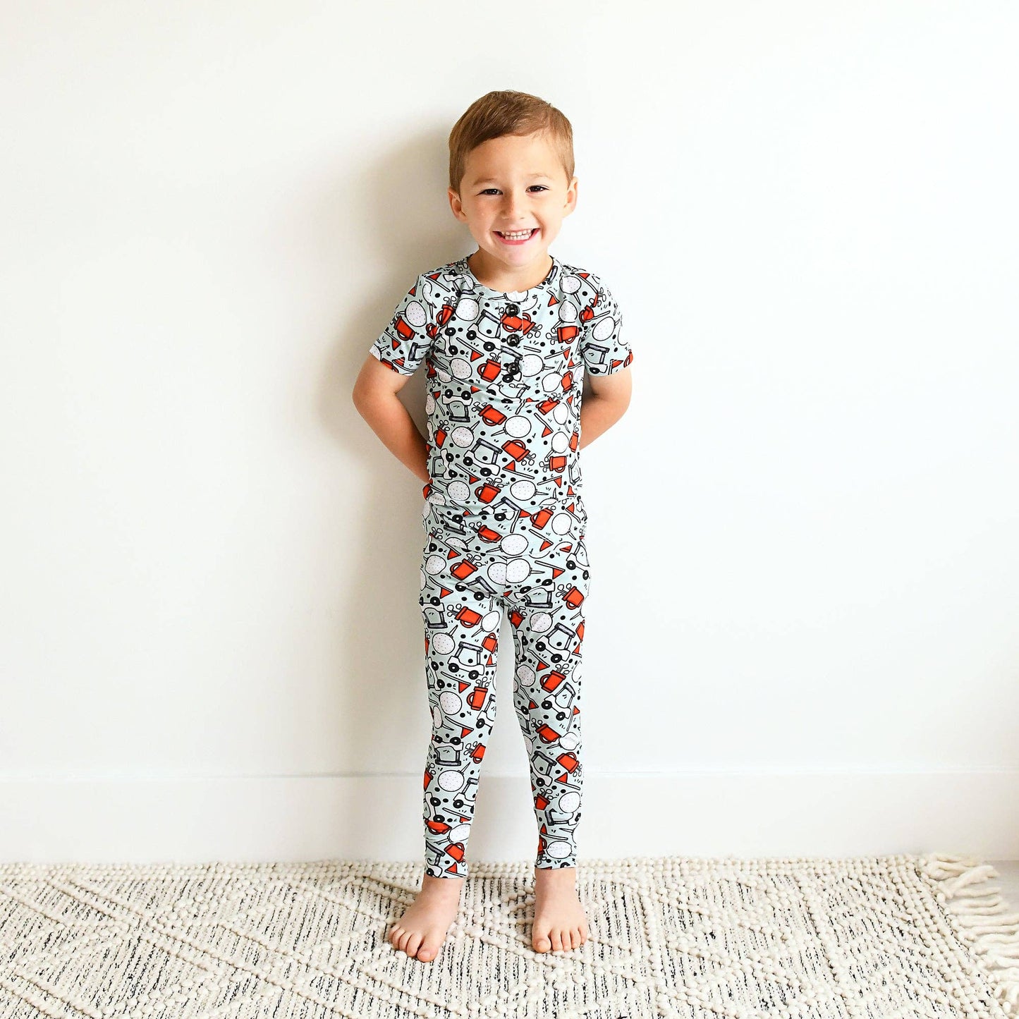 Caddie Golf Two-Piece Pajama Set