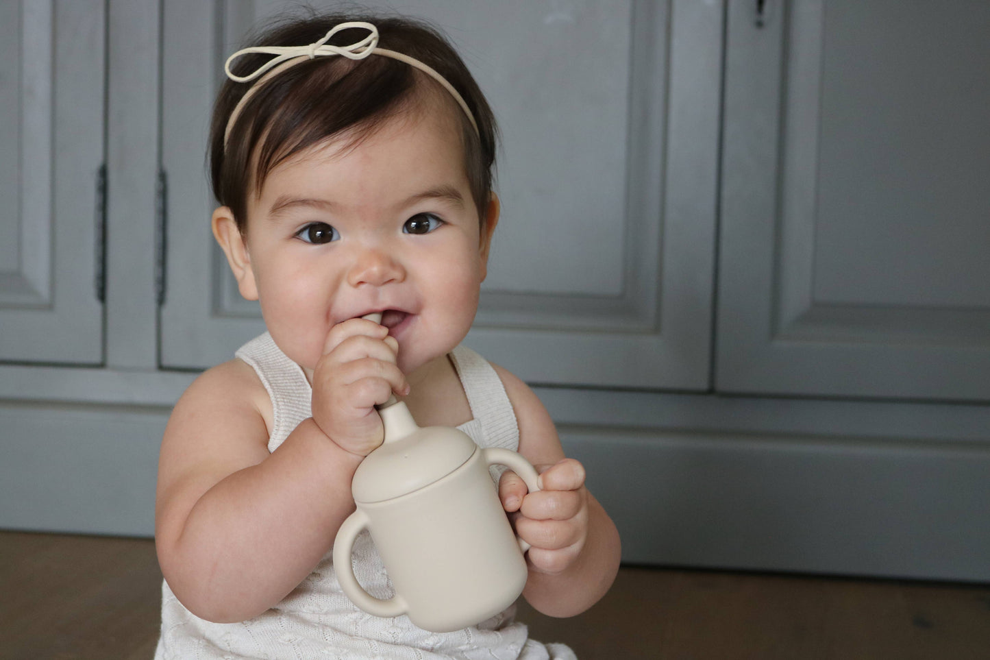Sippy Cup with Straw | Sage