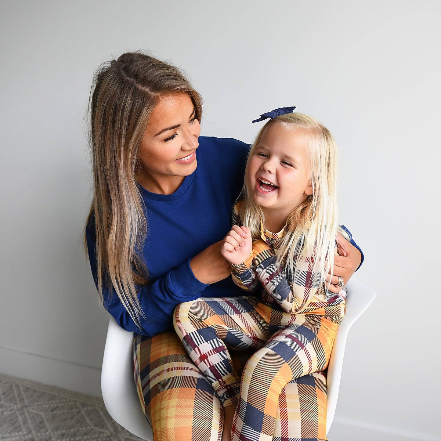 River Plaid Two-Piece Pajama Set