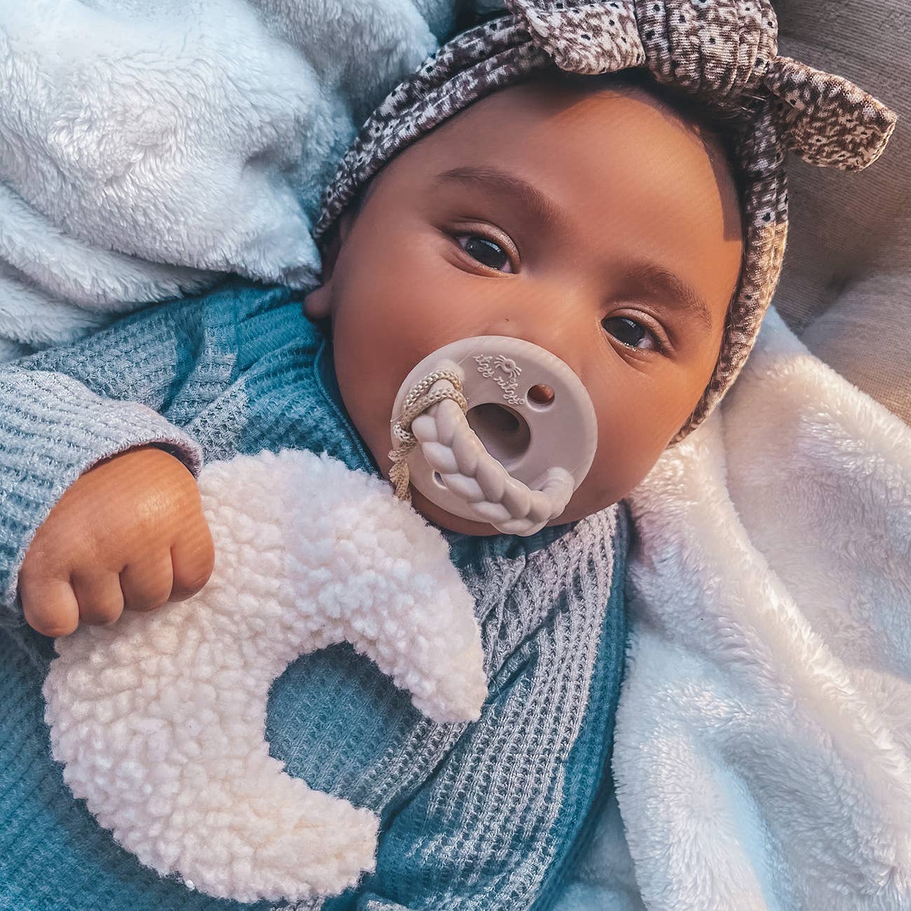 Sweetie Pal™ Plush & Pacifier | Moon