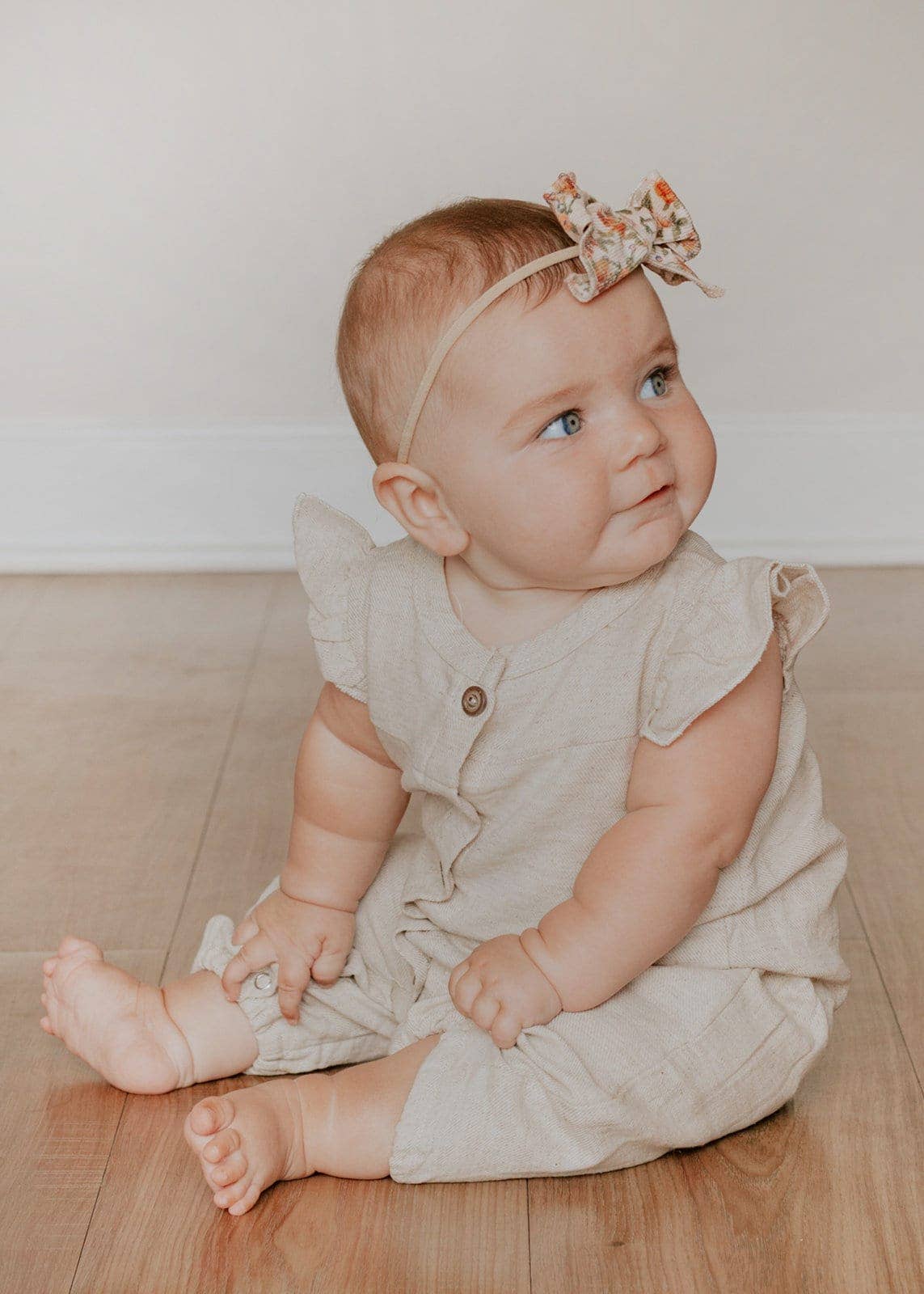 Melanie Romper | Solid Oat