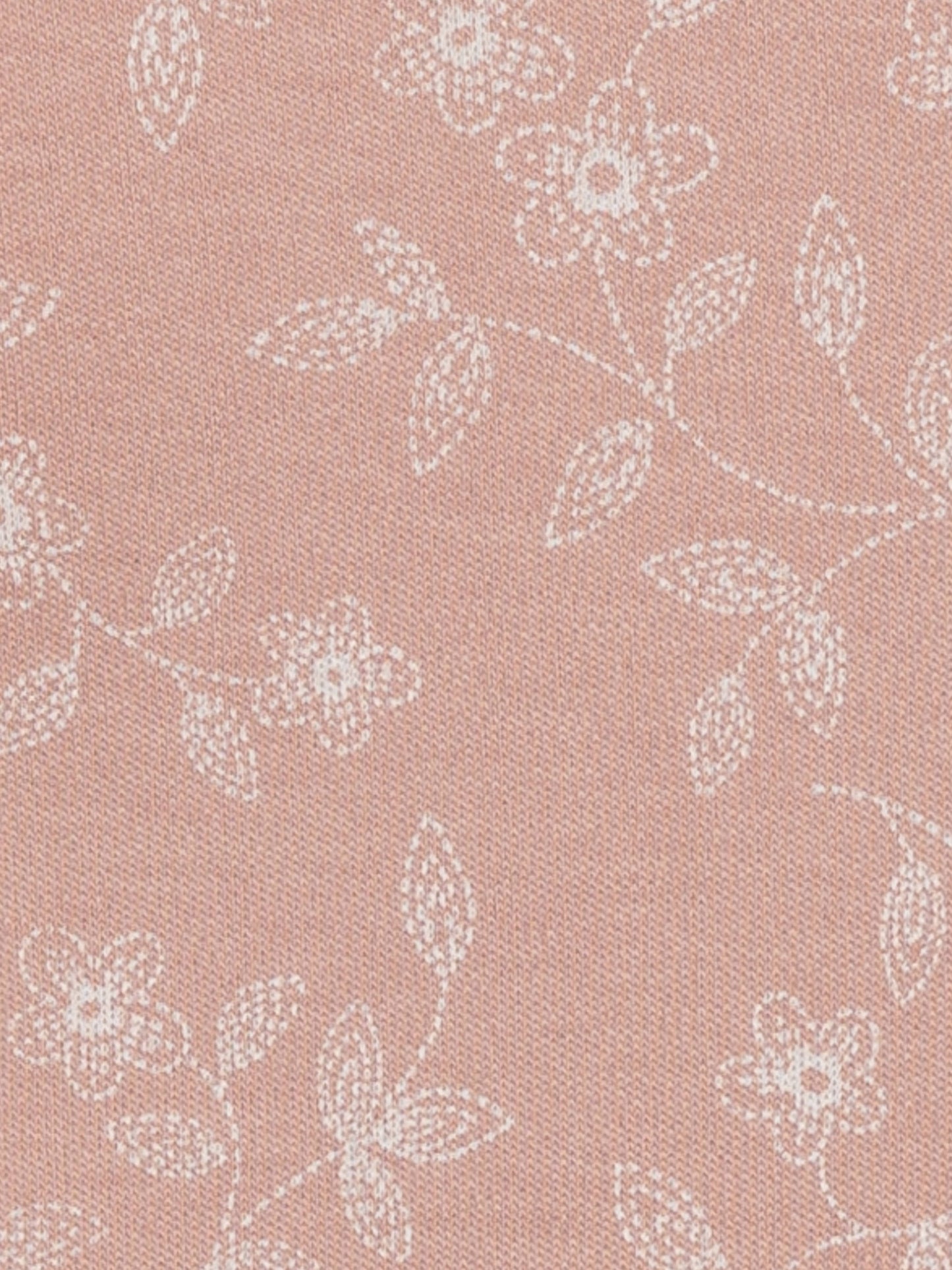 Organic Baby Afton Bodysuit - Candice Floral / Dusty Mauve