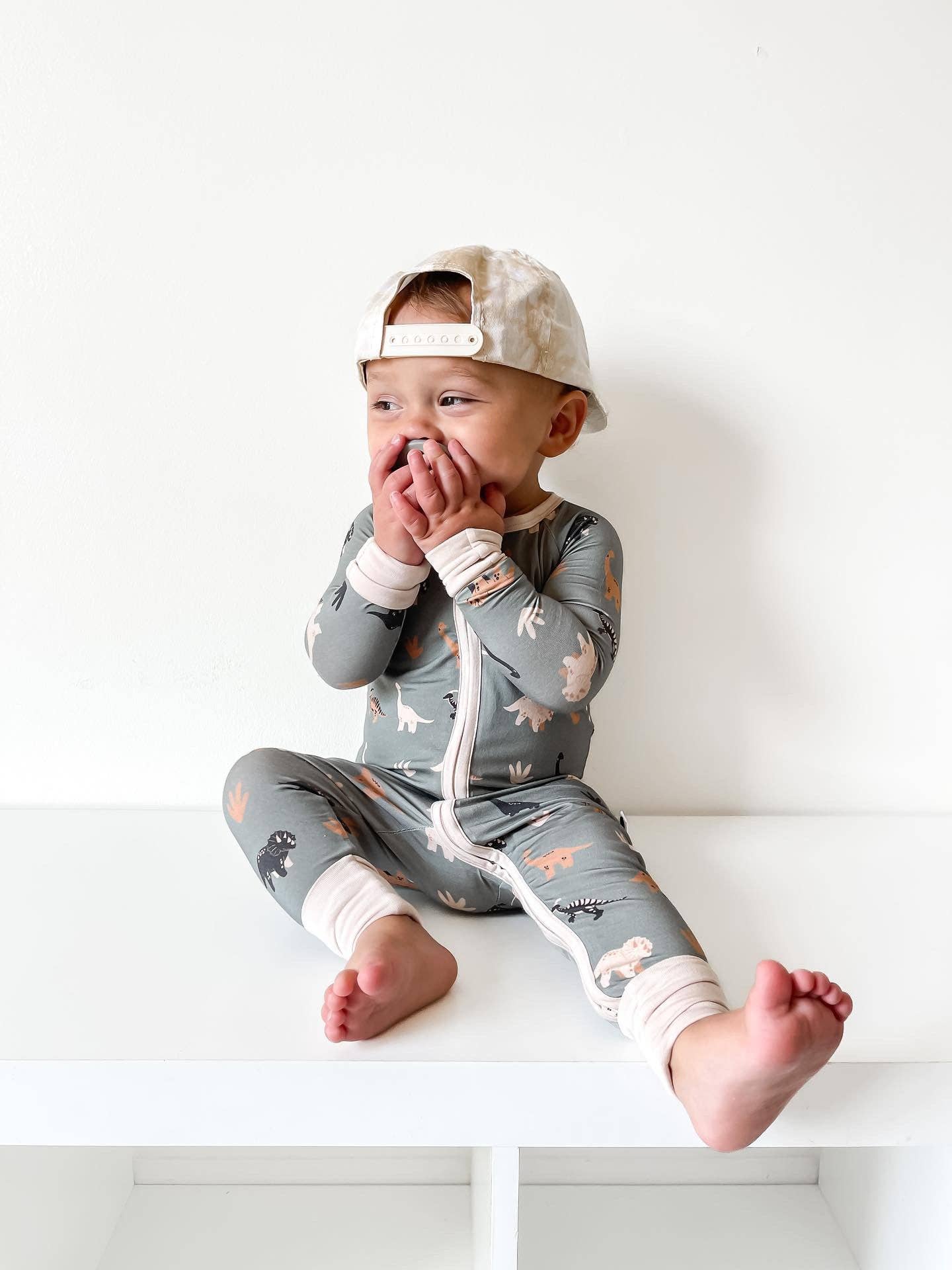 DINO | ZIP ROMPER