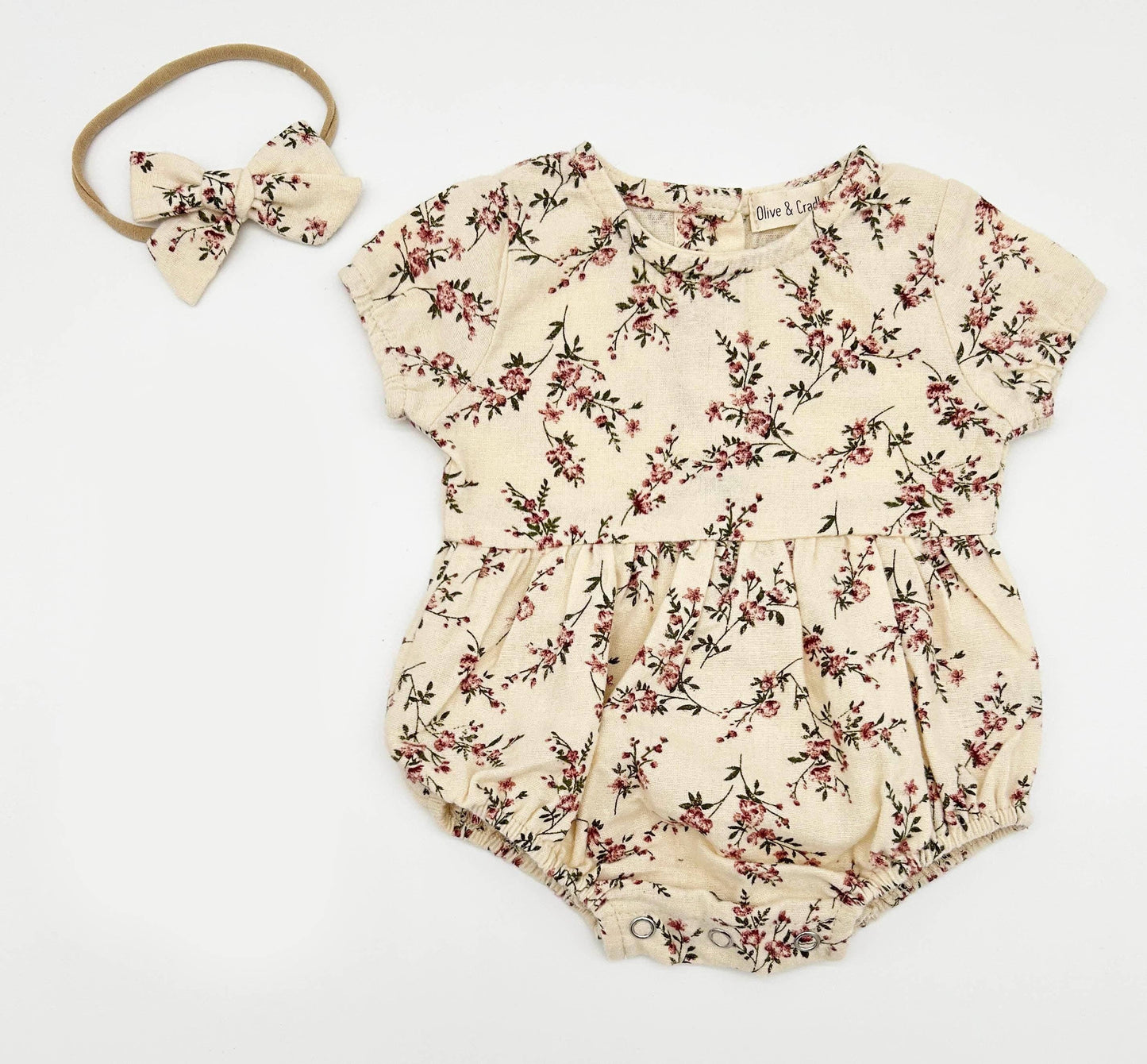 Anessa Romper Romper + Bow Set