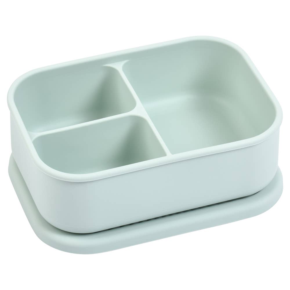 Honeydew Green Silicone Bento Lunch & Snack Box