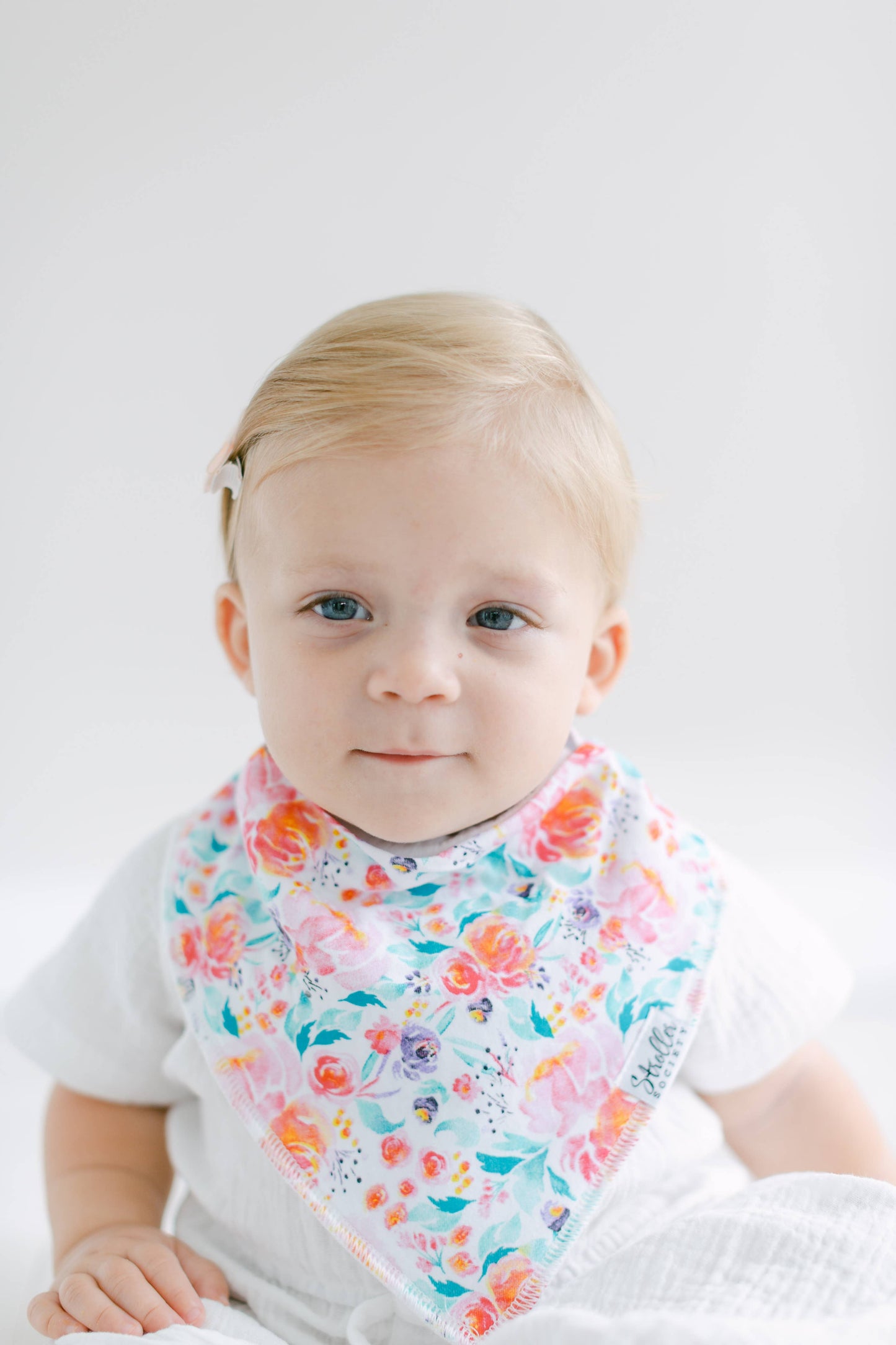 Baby Girl Bandana Bib