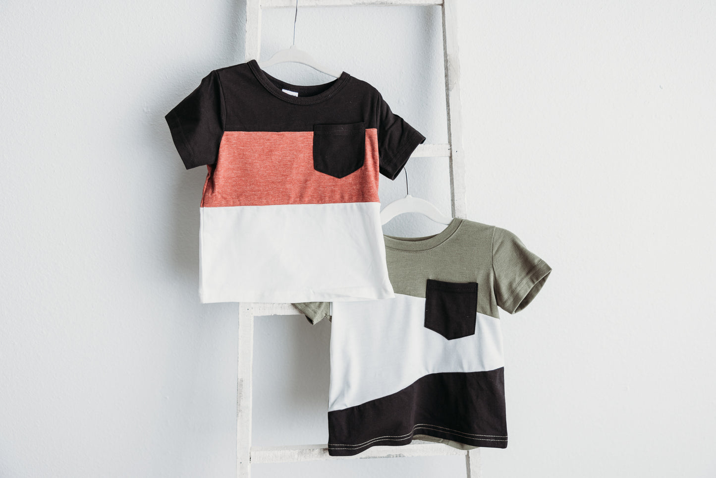 Rust Multi Short Sleeve Pocket Tee