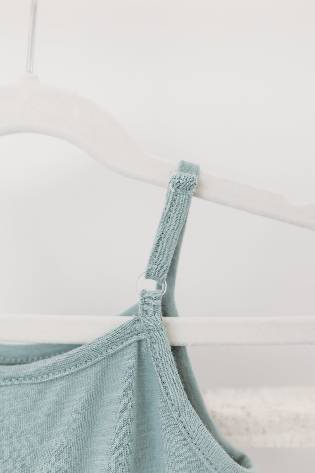 Spaghetti Strap Tiered Dress | Mint