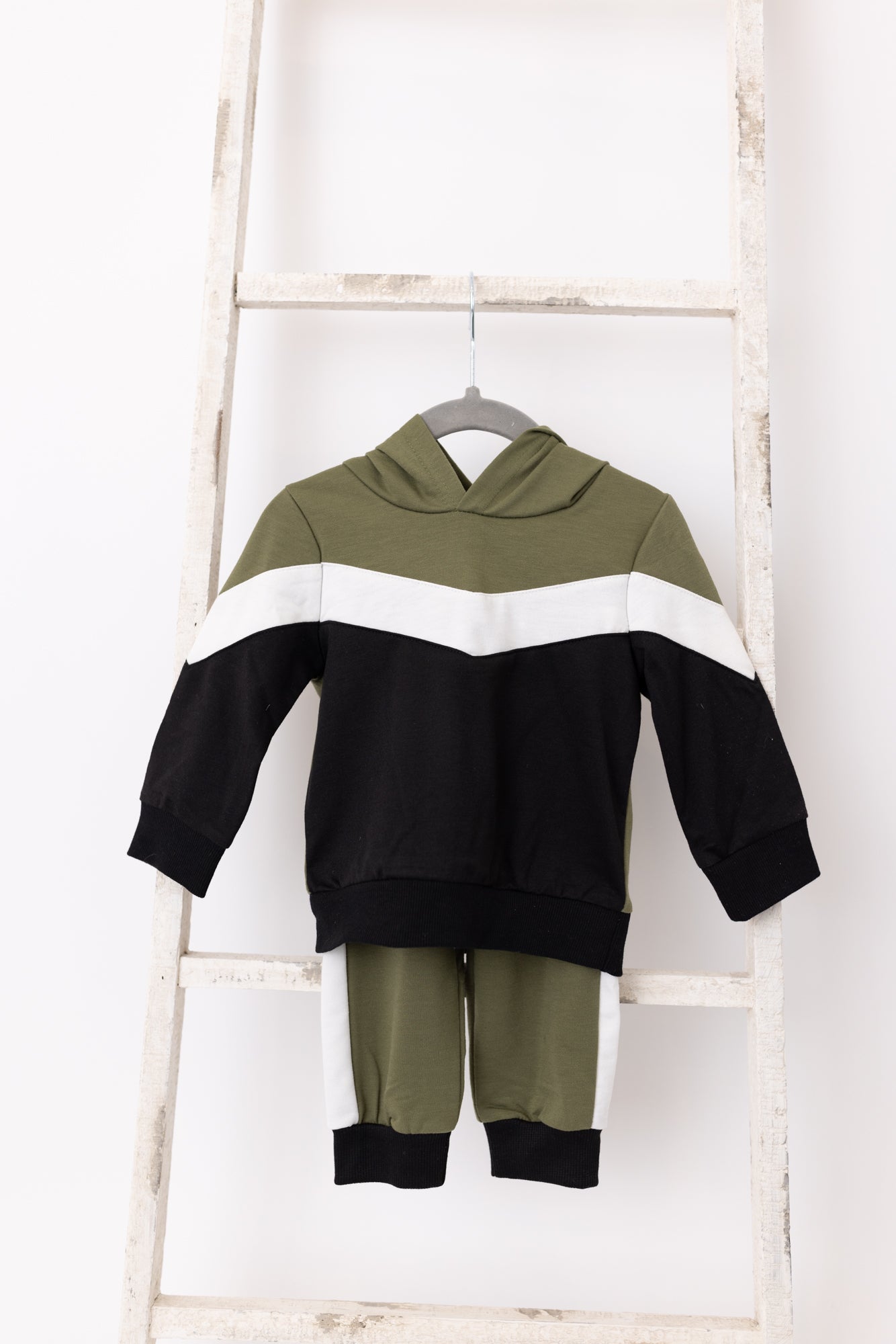 Hoodie & Sweatpants 2-Piece Set | Olive