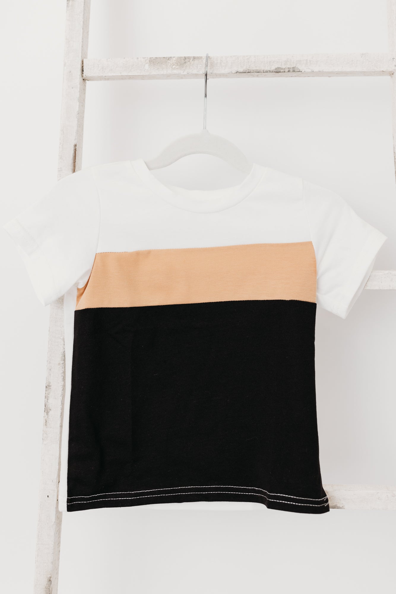 Toddler Colorblock Tee | Black