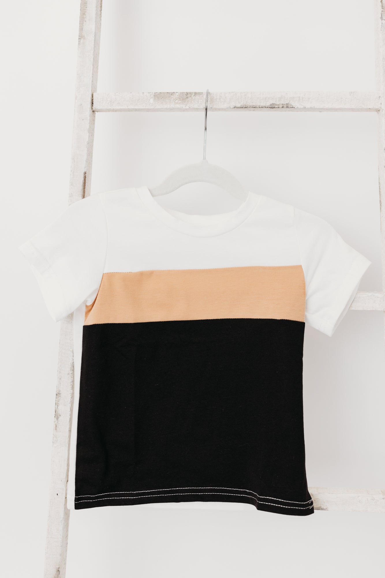 Toddler Colorblock Tee | Black