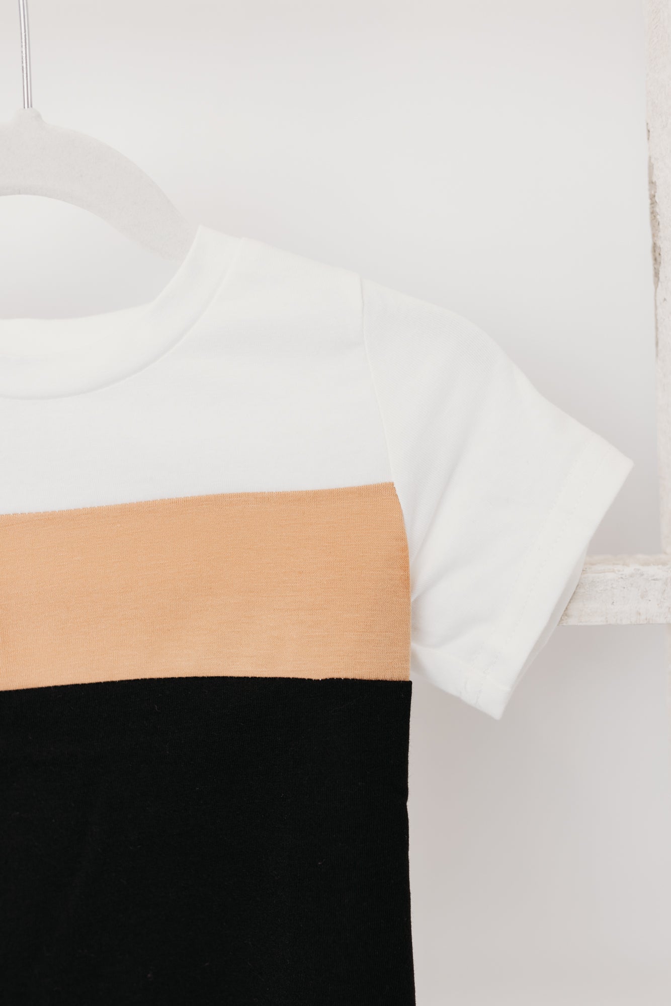 Toddler Colorblock Tee | Black