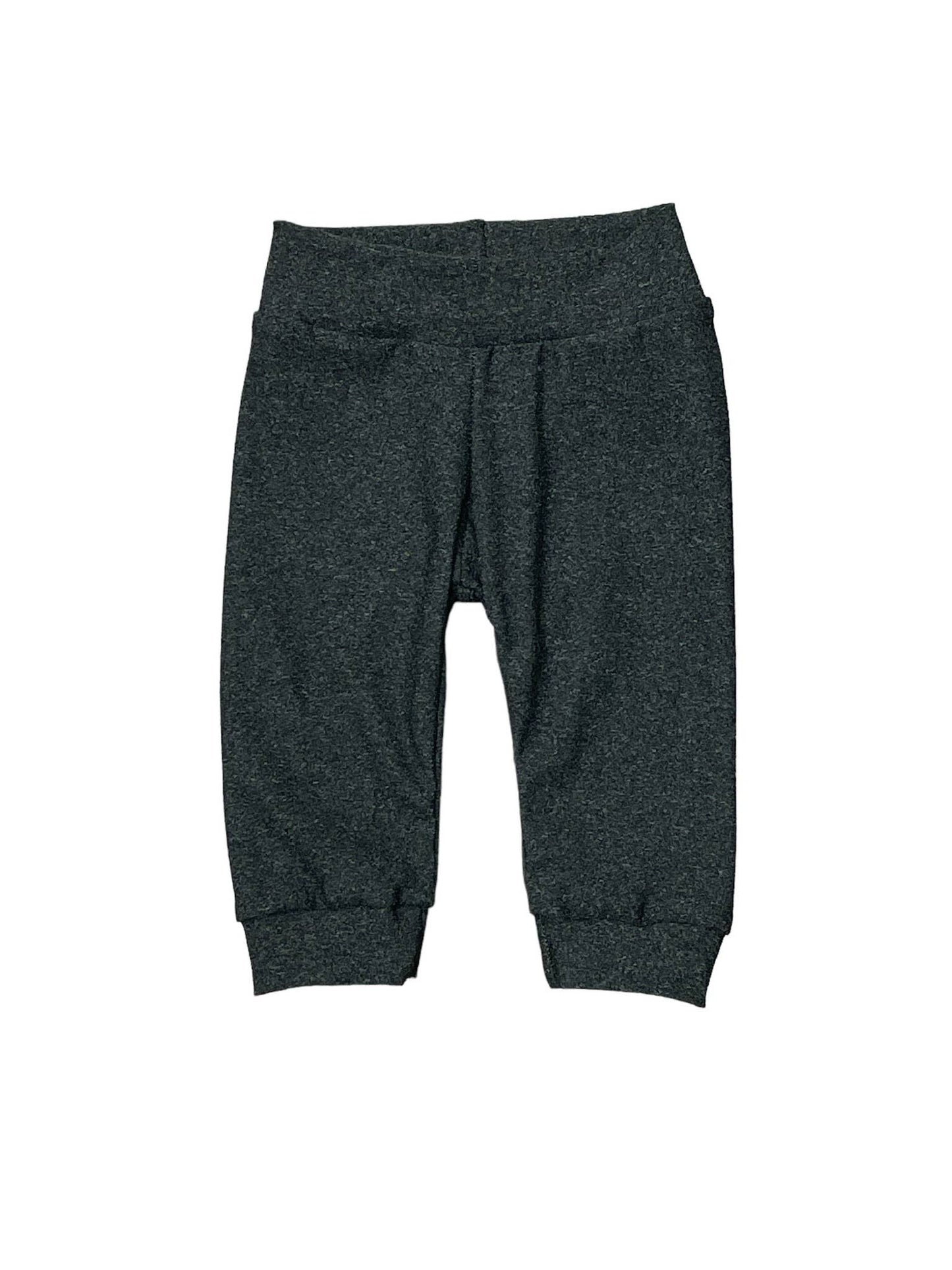 Two-Tone Black Joggers