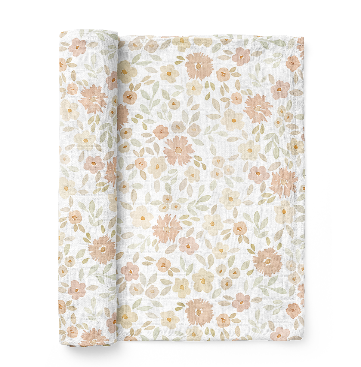 Muslin Swaddle Baby Blanket – Meadow
