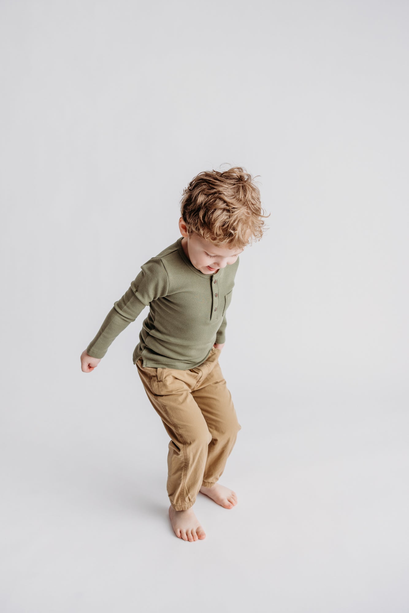 Organic Cotton Thermal | Sage
