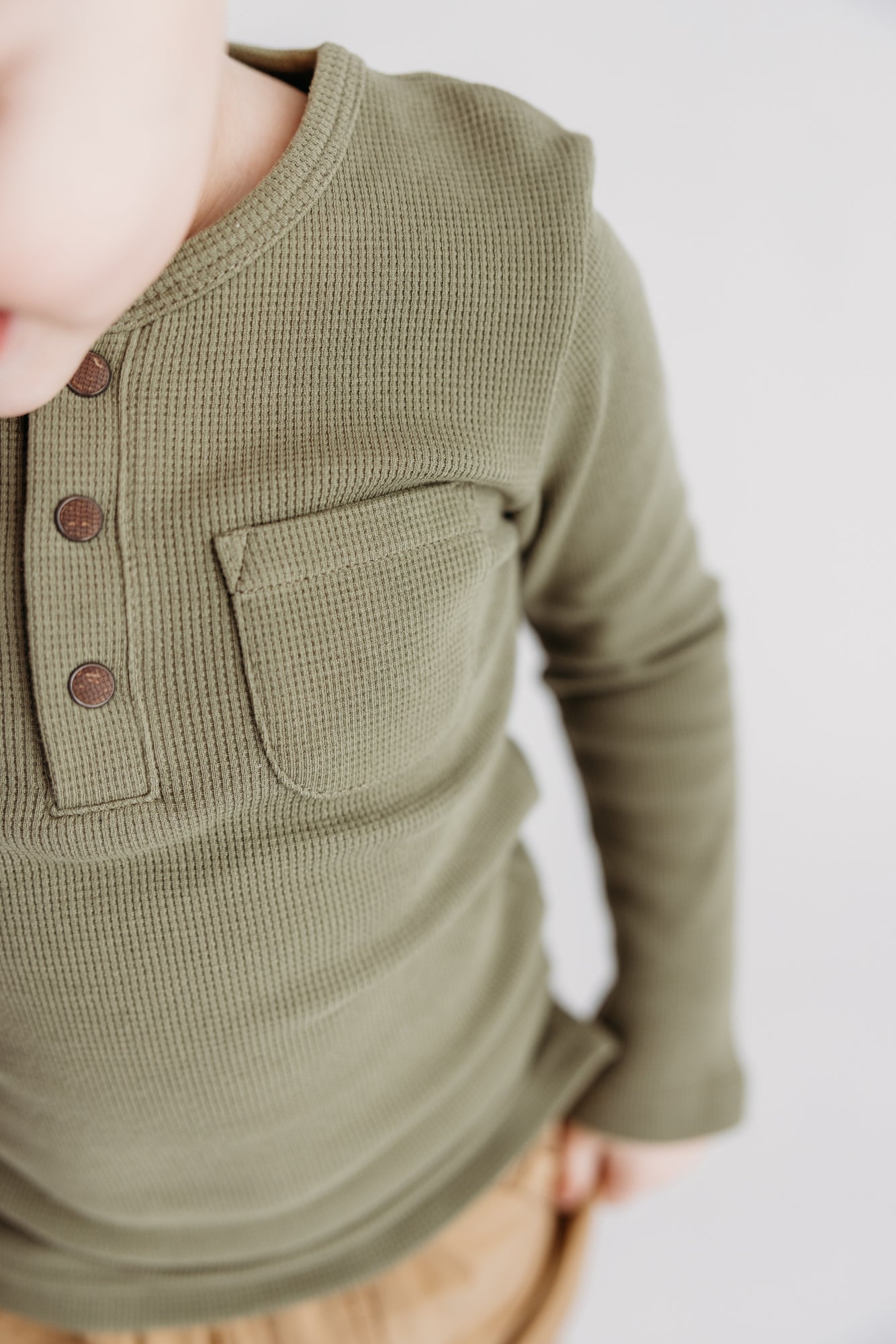 Organic Cotton Thermal | Sage