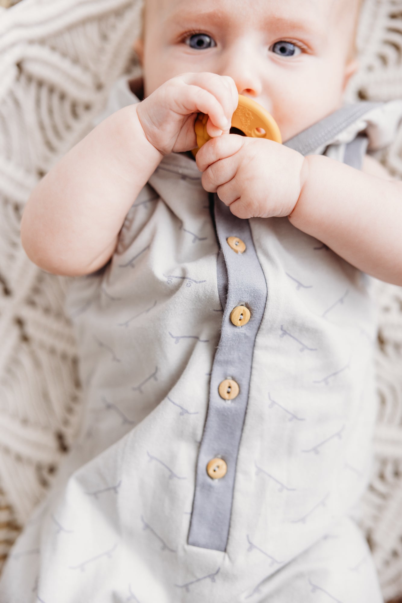 Short Hooded Romper Jersey