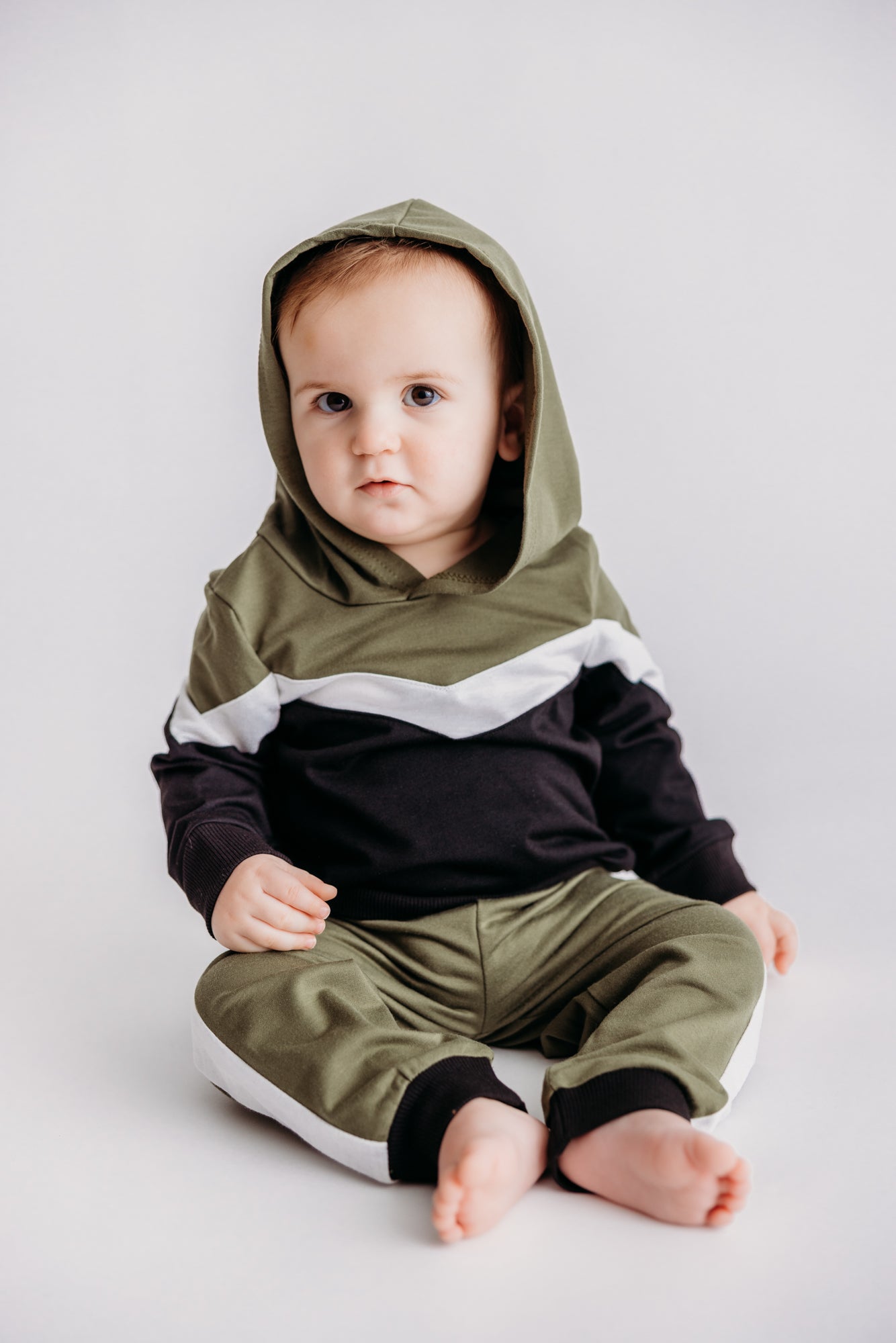 Hoodie & Sweatpants 2-Piece Set | Olive