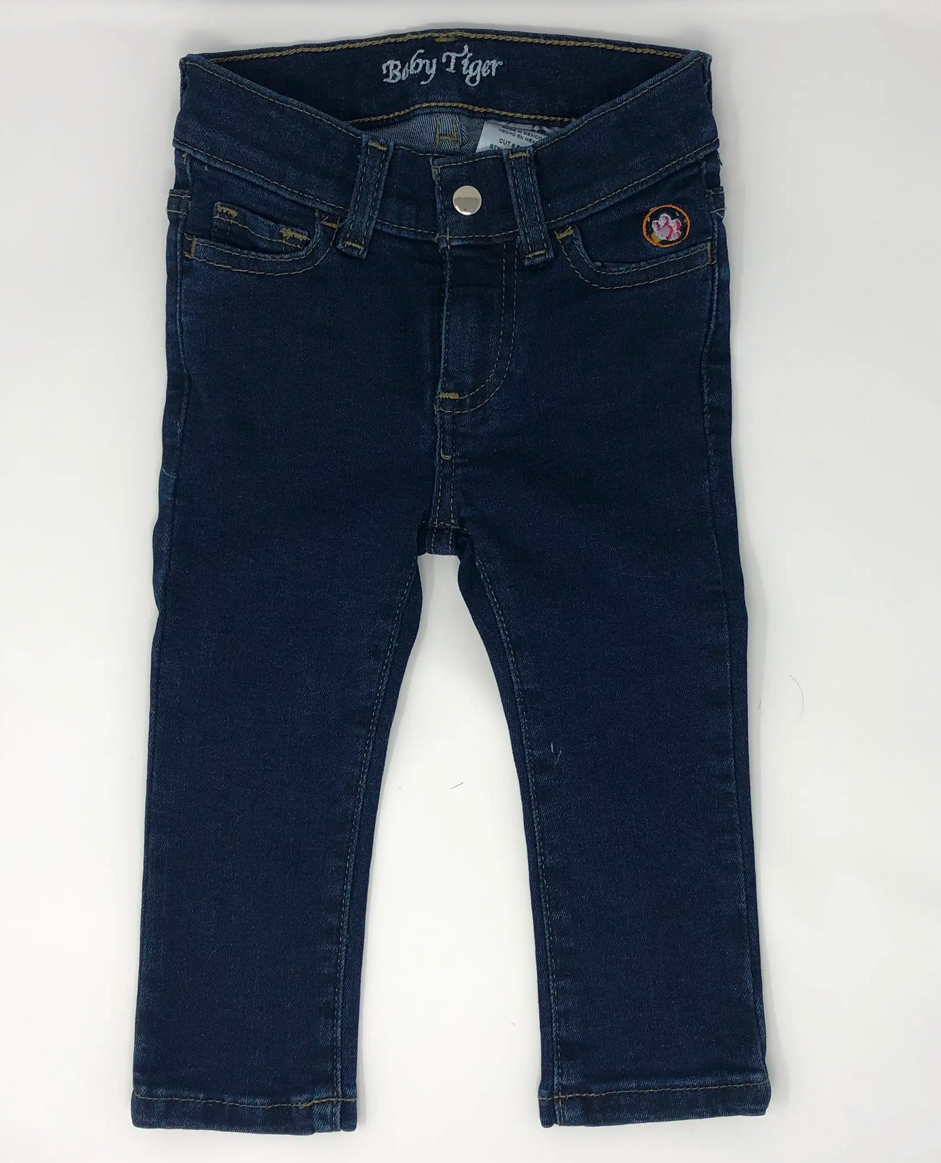 Unisex Baby Jean Dark Stone