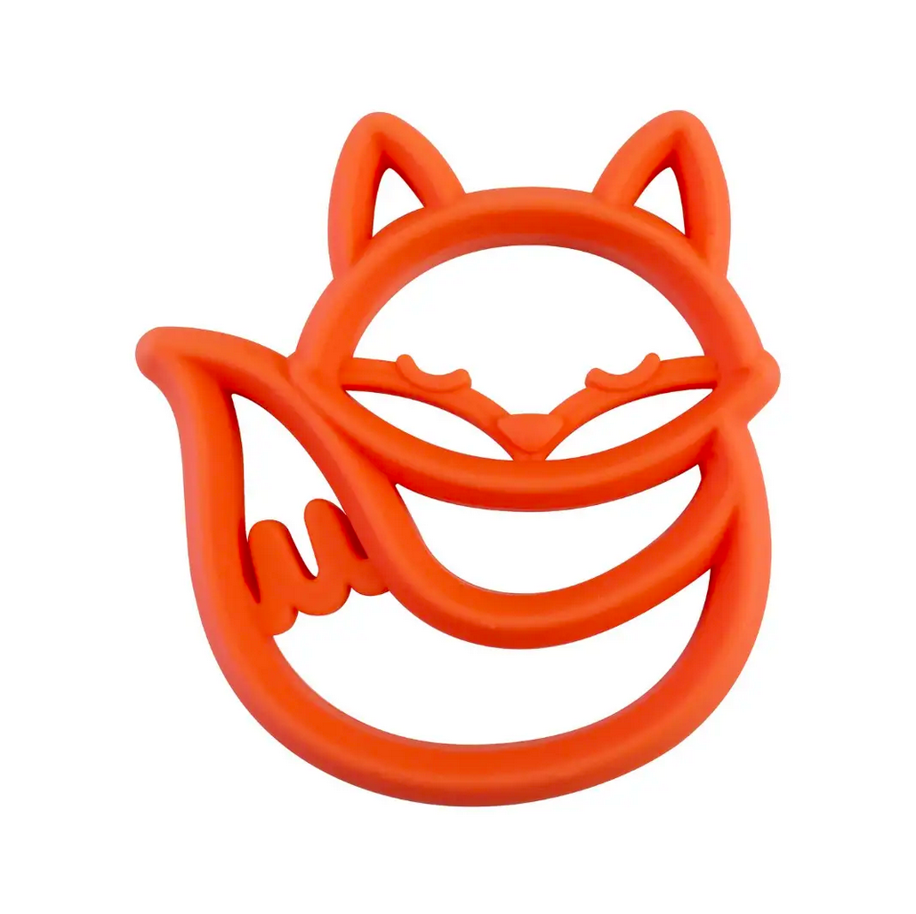 Chew Crew™ Silicone Baby Teethers Fox
