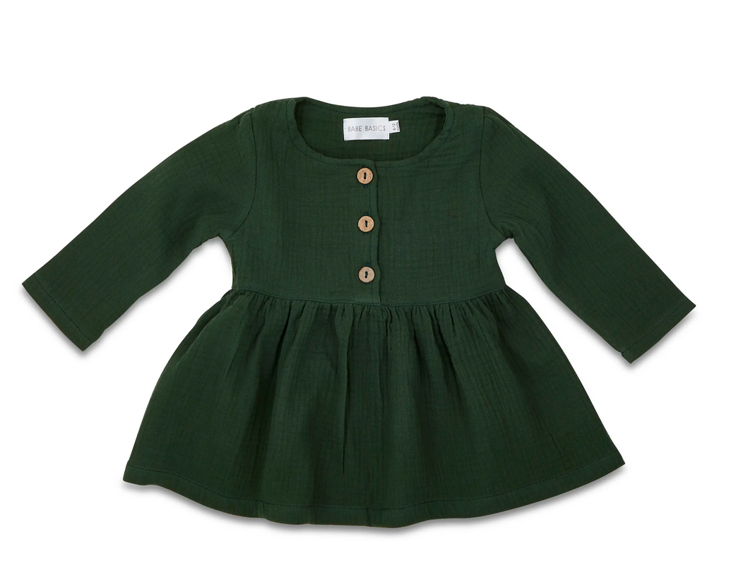 Cotton Dress Emerald