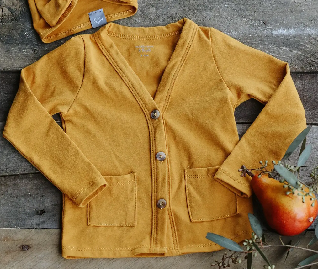 Mustard Cardigan